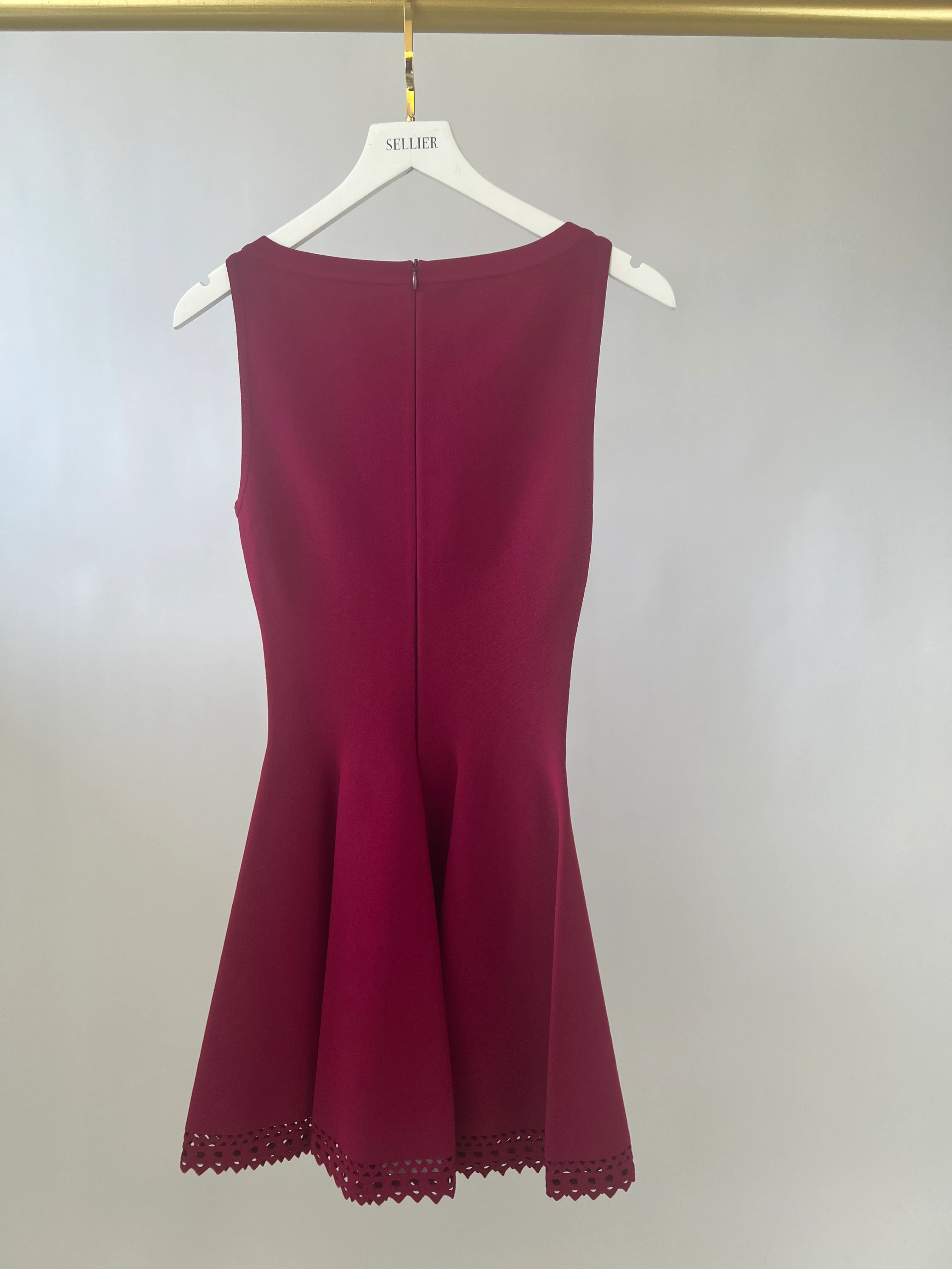 Alaïa Fuchsia Pink Sleeveless Skater Dress Size FR 38 (UK 10) - Image 12