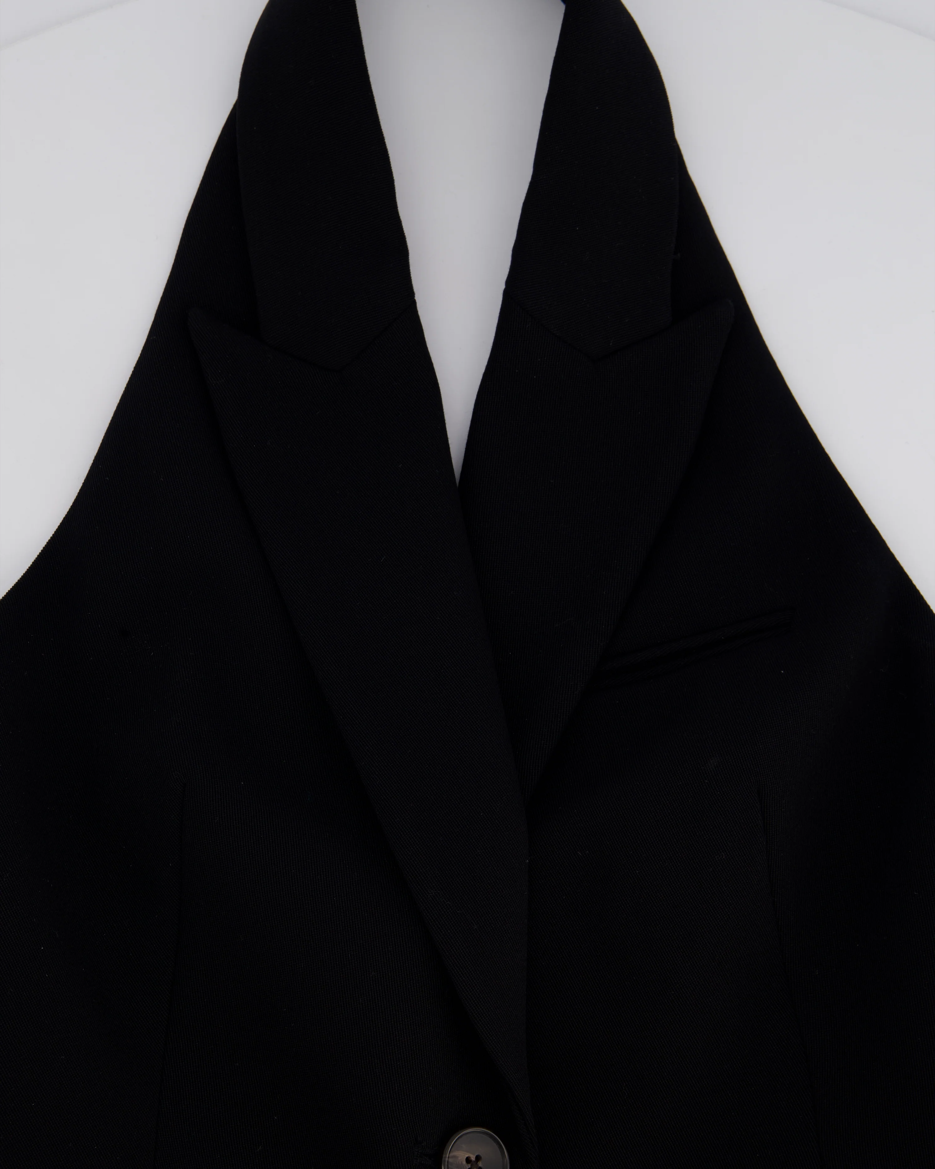 A.L.C Black Tailored Waistcoat and Wide Leg Trouser Set Top Size US 0 (UK 4) Trousers Size US 2 (UK 6) - Image 10