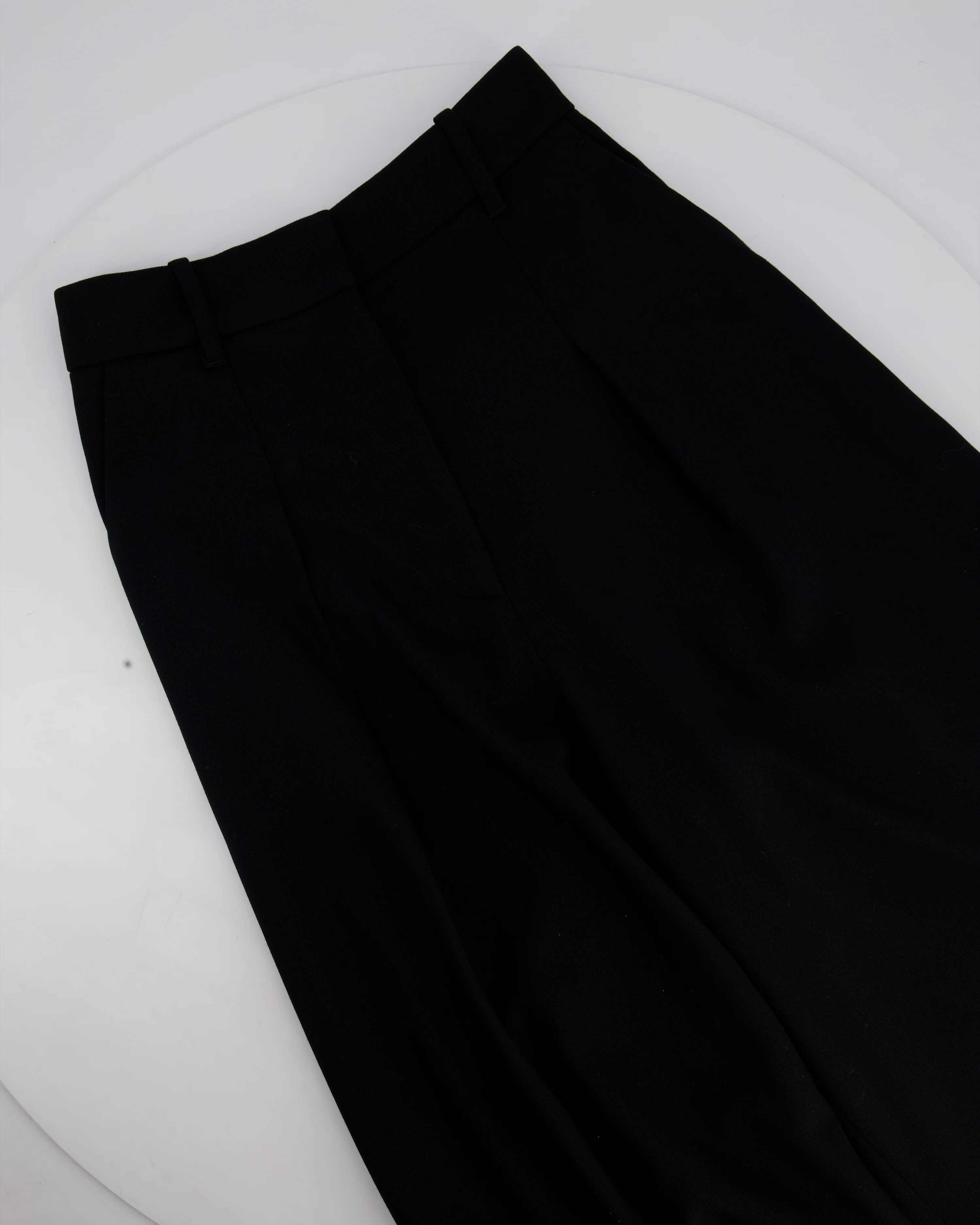 A.L.C Black Tailored Waistcoat and Wide Leg Trouser Set Top Size US 0 (UK 4) Trousers Size US 2 (UK 6) - Image 11