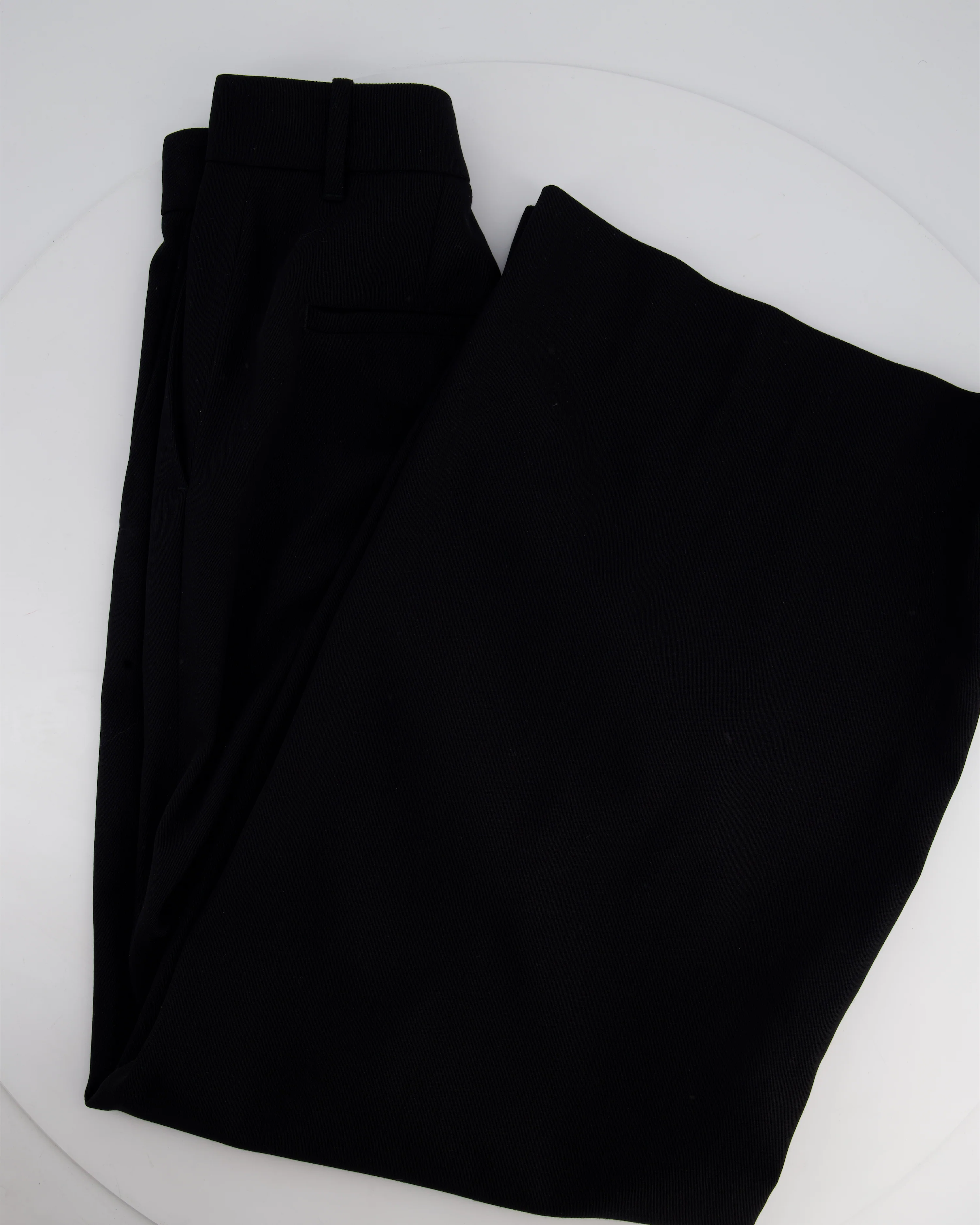 A.L.C Black Tailored Waistcoat and Wide Leg Trouser Set Top Size US 0 (UK 4) Trousers Size US 2 (UK 6) - Image 14