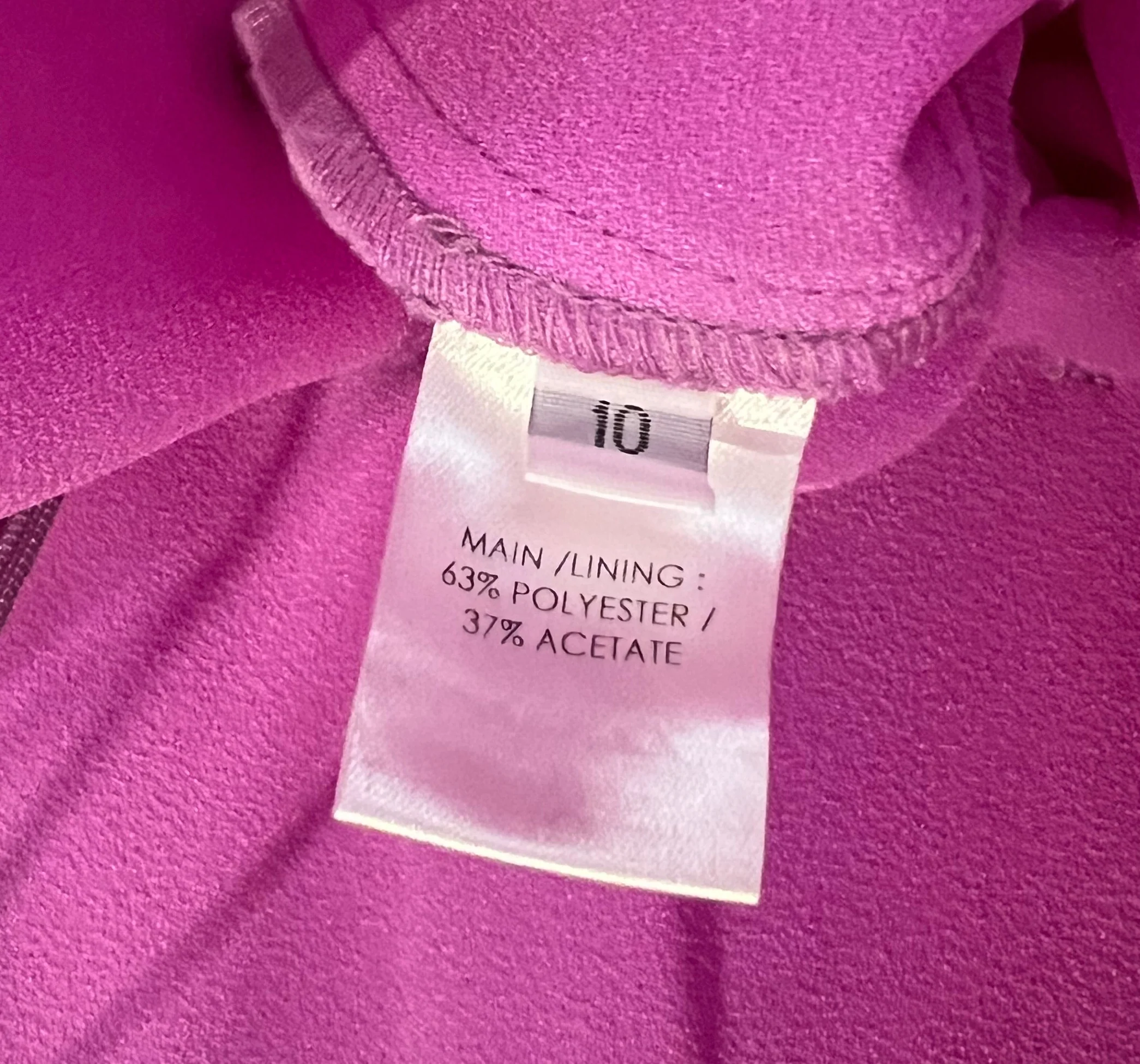 Alex Perry Magenta Pink Sleeveless Mini Dress with Corset Top Detail Size UK 10 RRP £880 - Image 6