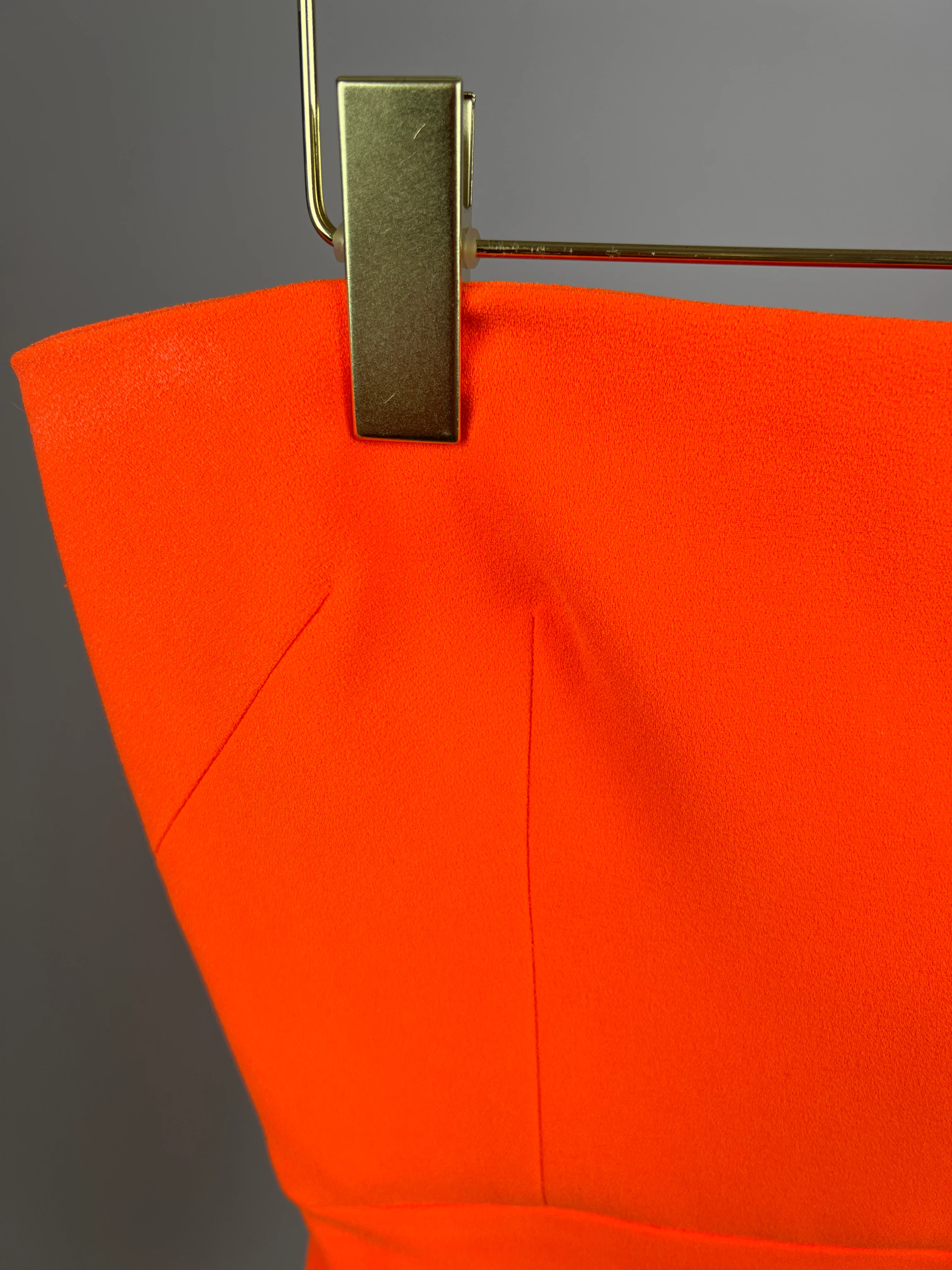 Alex Perry Orange Strapless Mini Dress Size UK 10 - Image 10