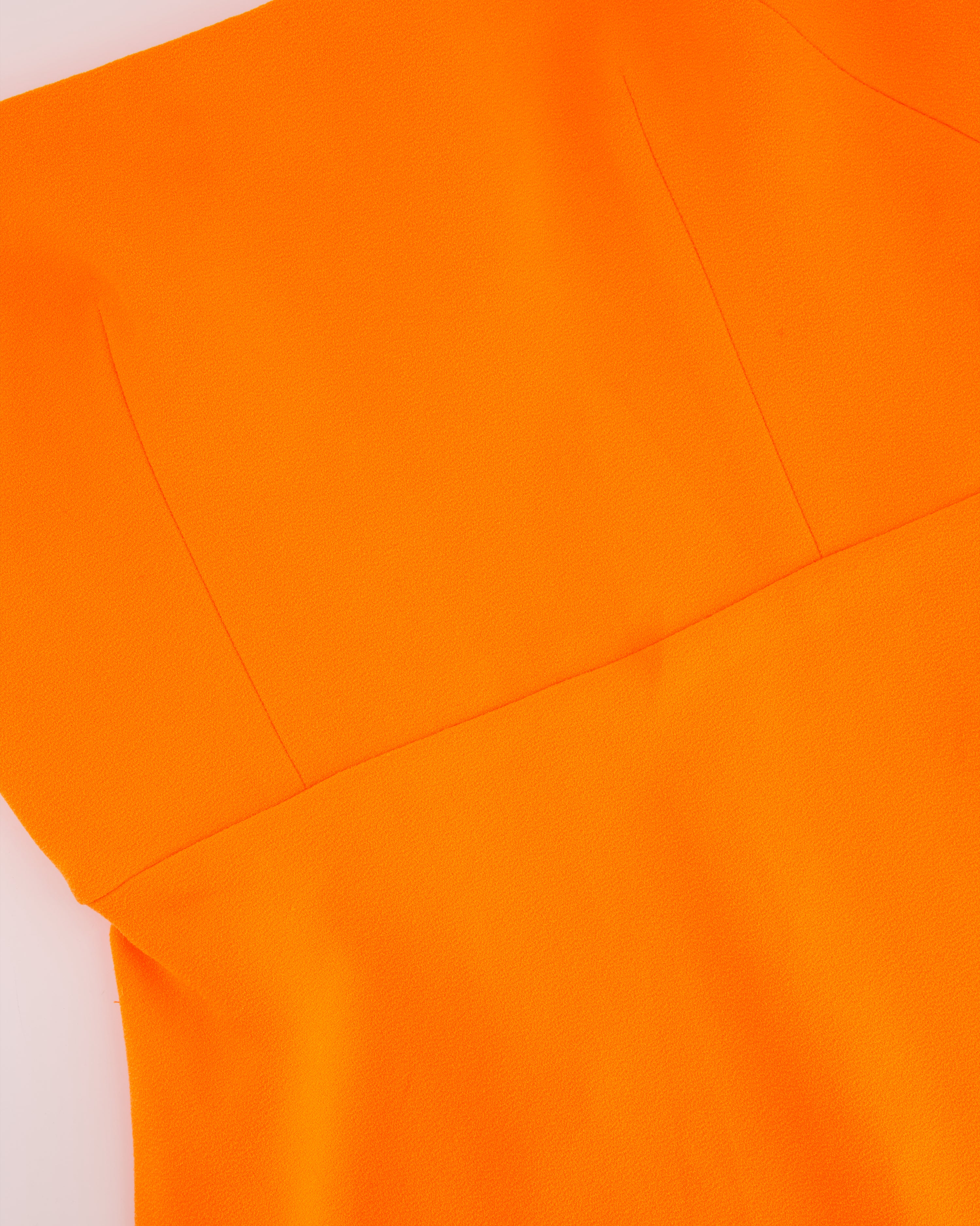 Alex Perry Orange Strapless Mini Dress Size UK 10 - Image 7