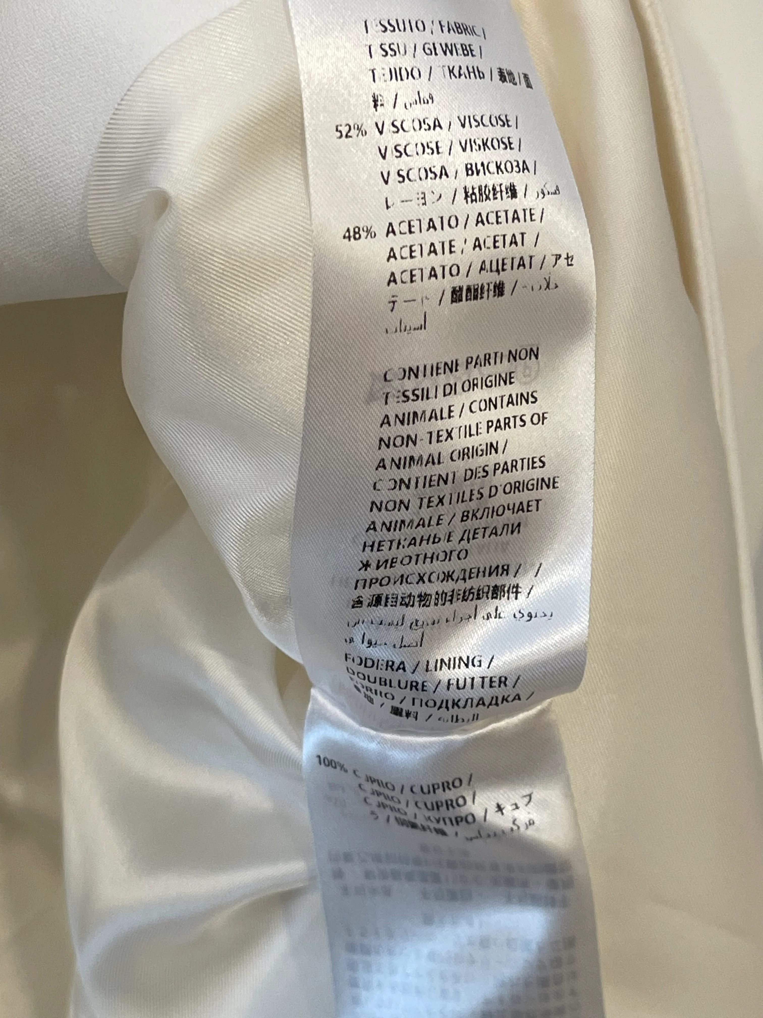 Alexander McQueen White Blazer Jacket and Matching Trousers Set with White Button Details Size IT 42/44 (UK 10/12) - Image 19