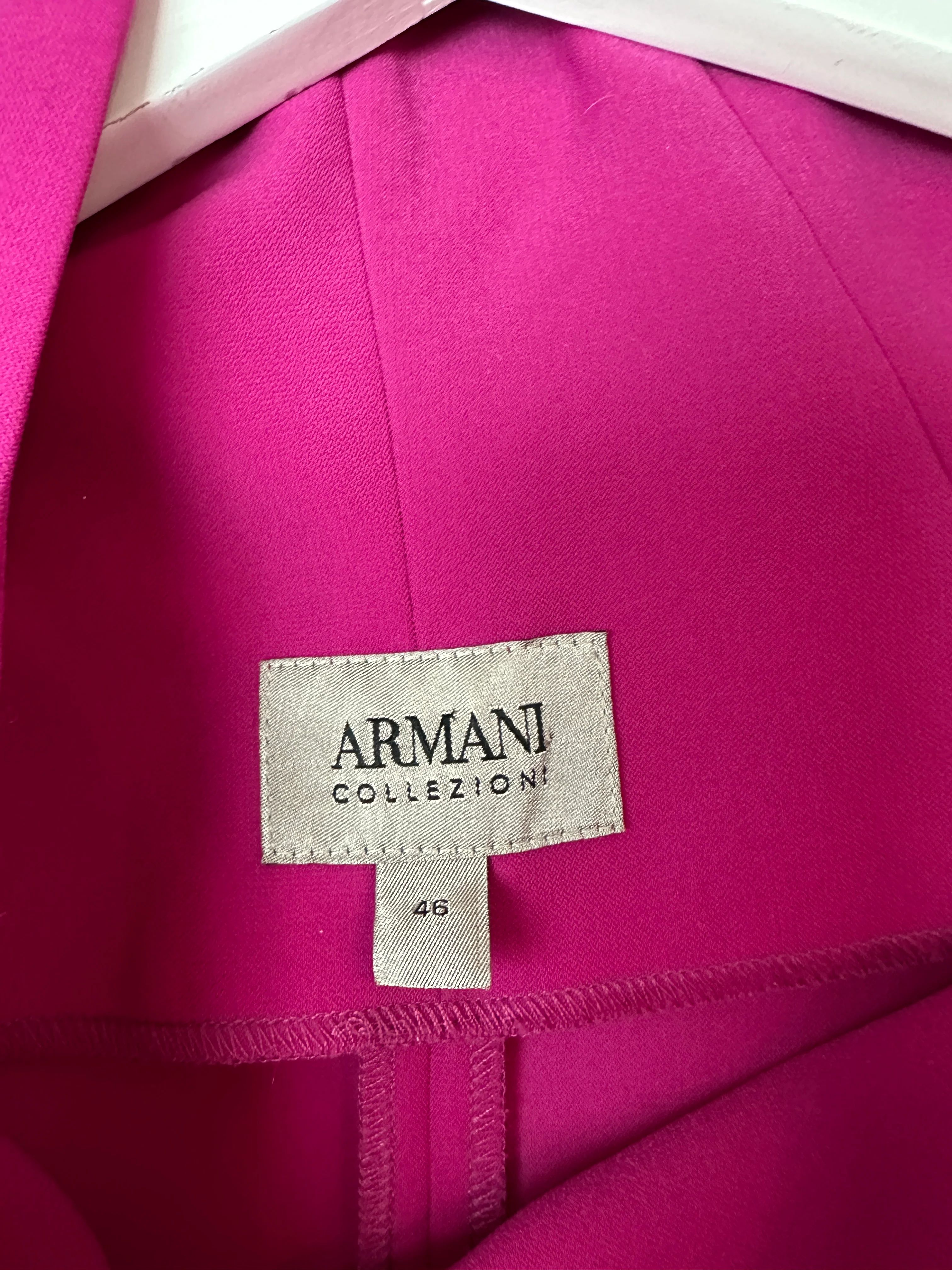 Armani Collezioni Pink Belted Dress Size IT46 (UK 14) - Image 6
