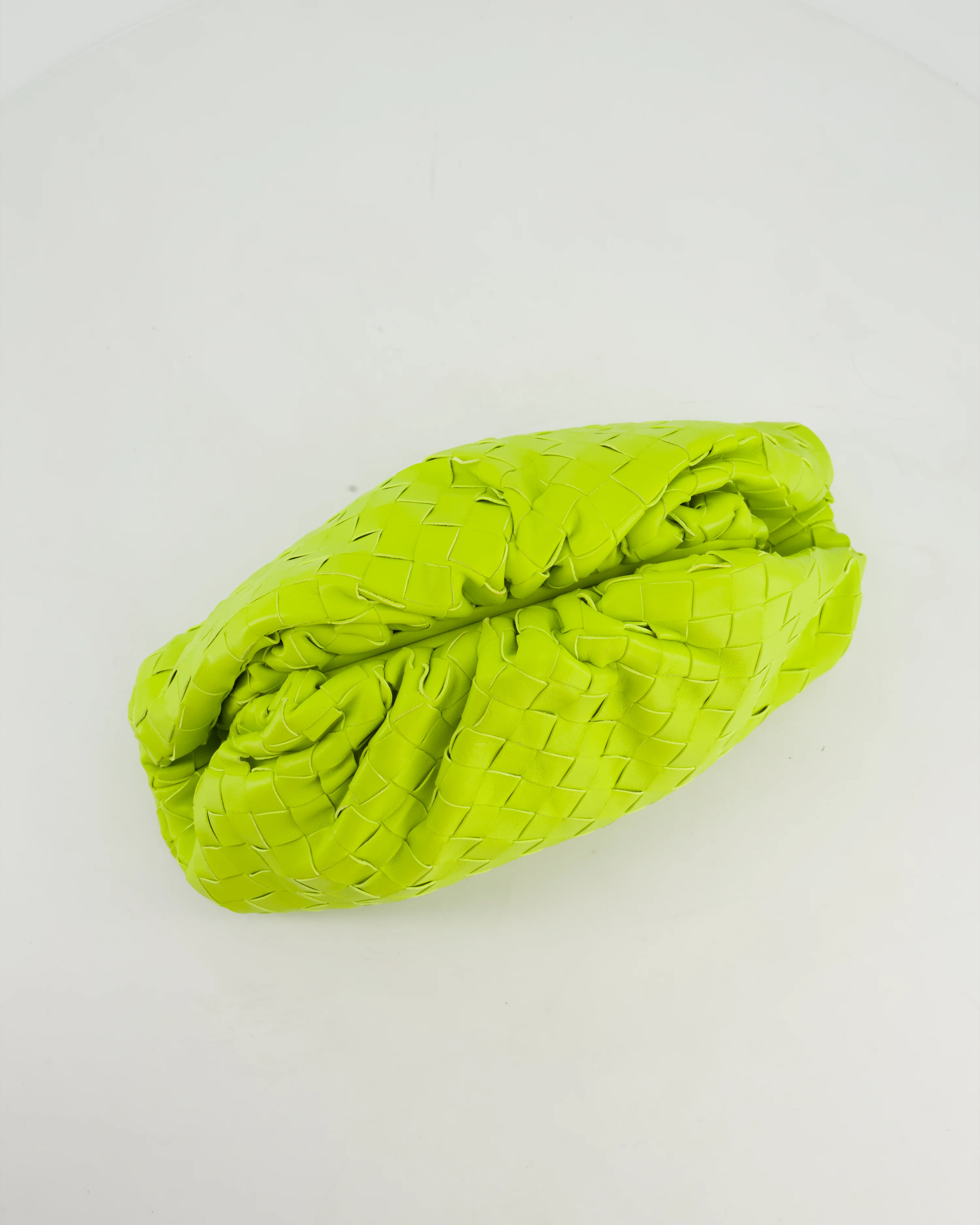 Bottega Veneta Kiwi Intrecciato Leather Clutch Bag RRP £2,900 - Image 13