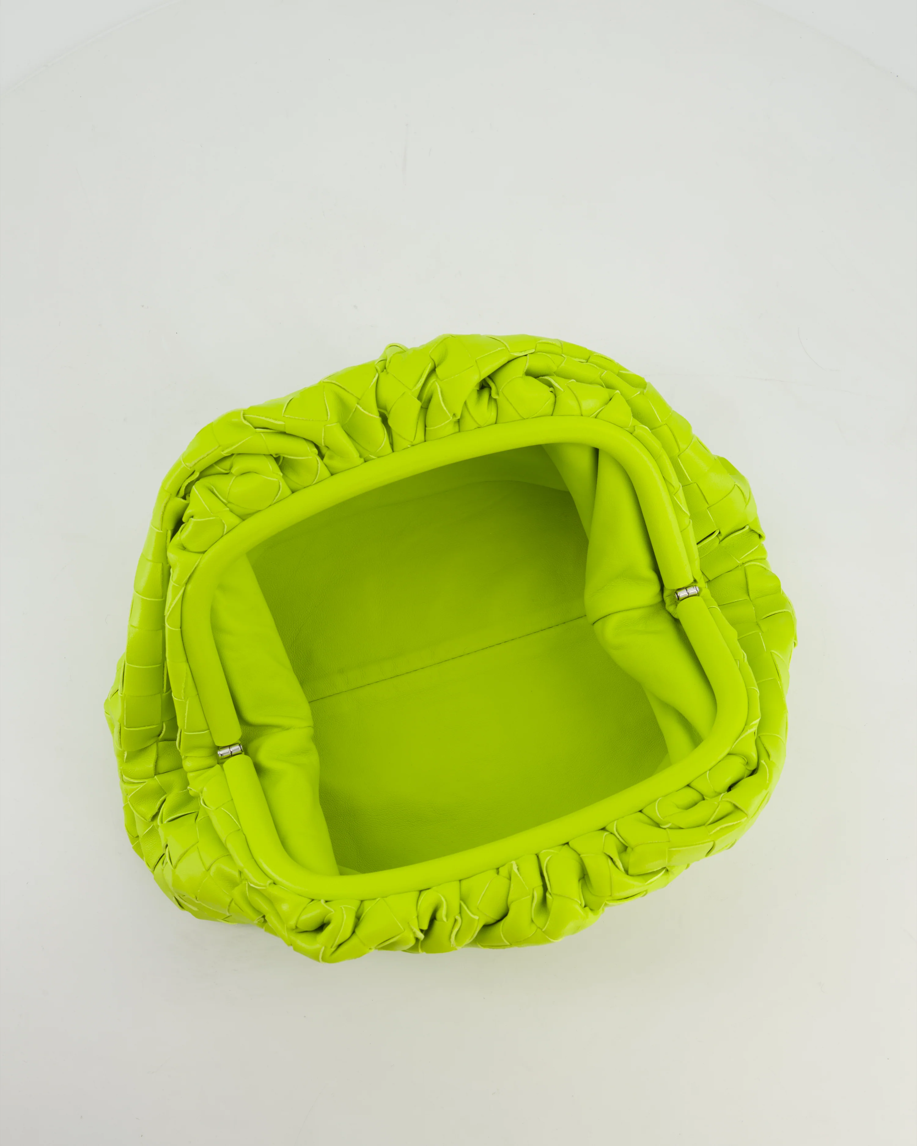 Bottega Veneta Kiwi Intrecciato Leather Clutch Bag RRP £2,900 - Image 14