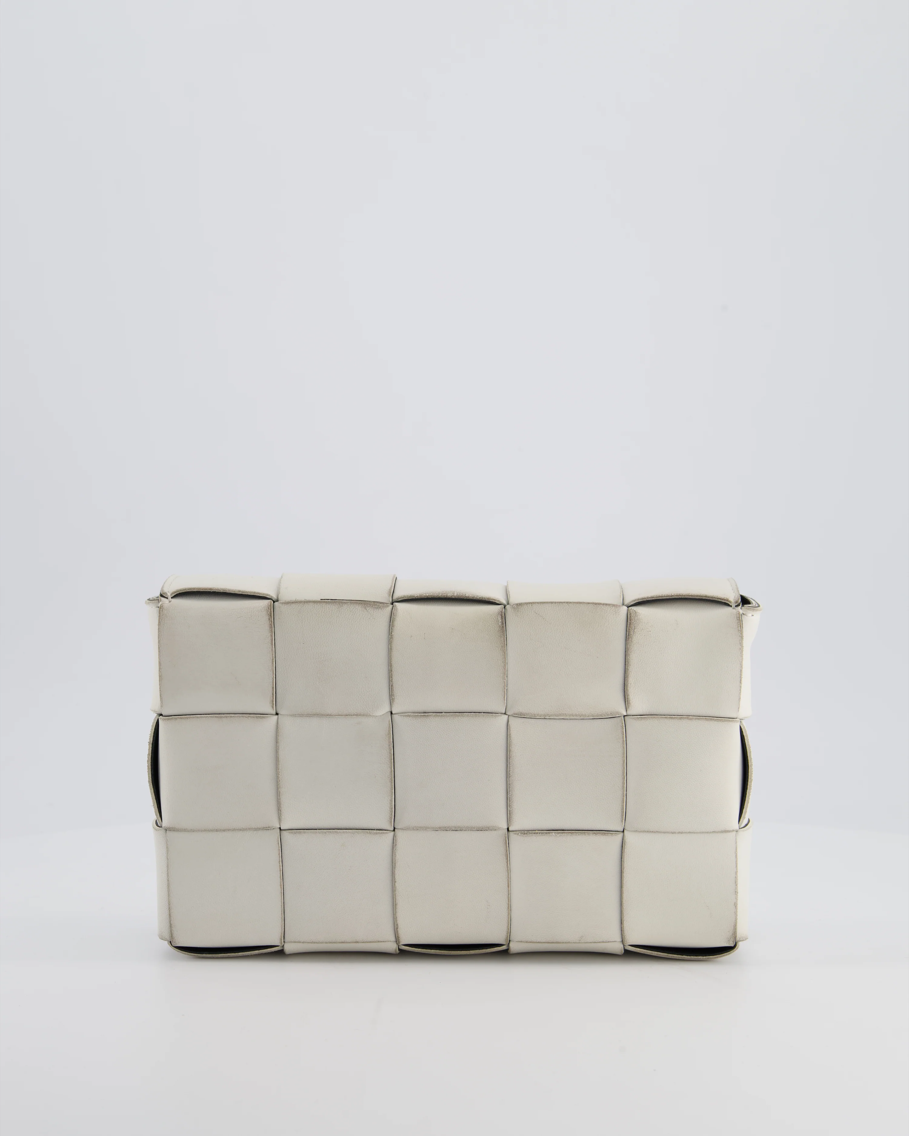 Bottega Veneta Off White Small Cassette Intrecciato Leather Bag RRP £1,970 - Image 7