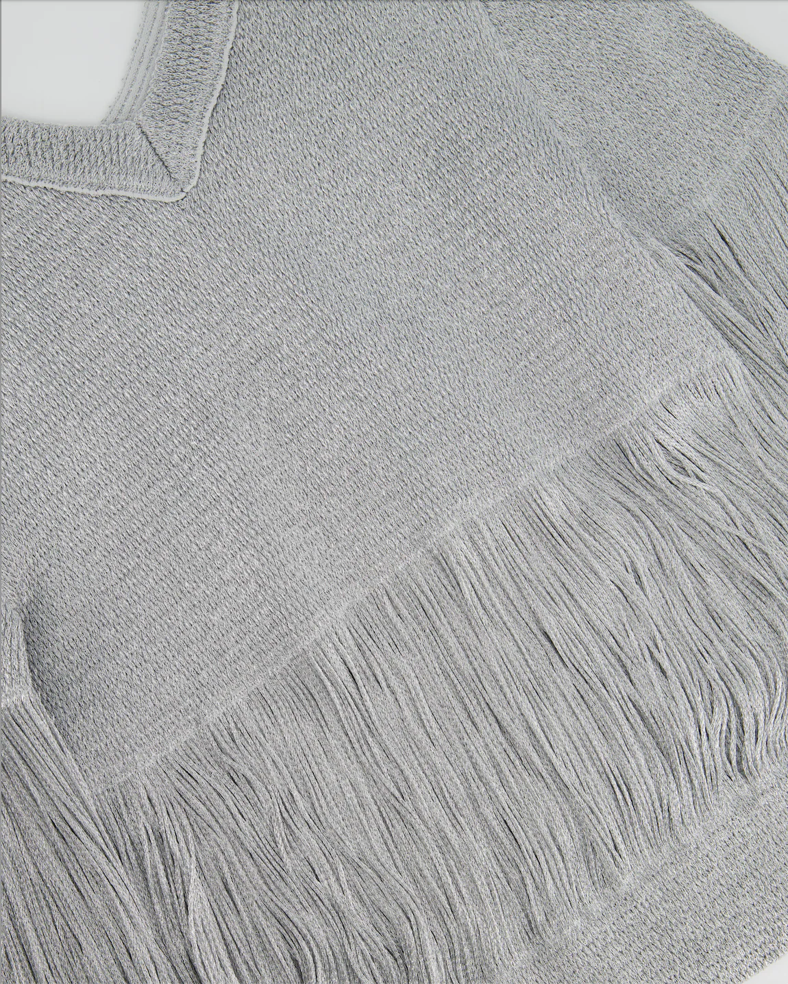 Bottega Veneta Silver Metallic Jumper with Fringe Details Size S (UK 8) RRP £1210 - Image 11