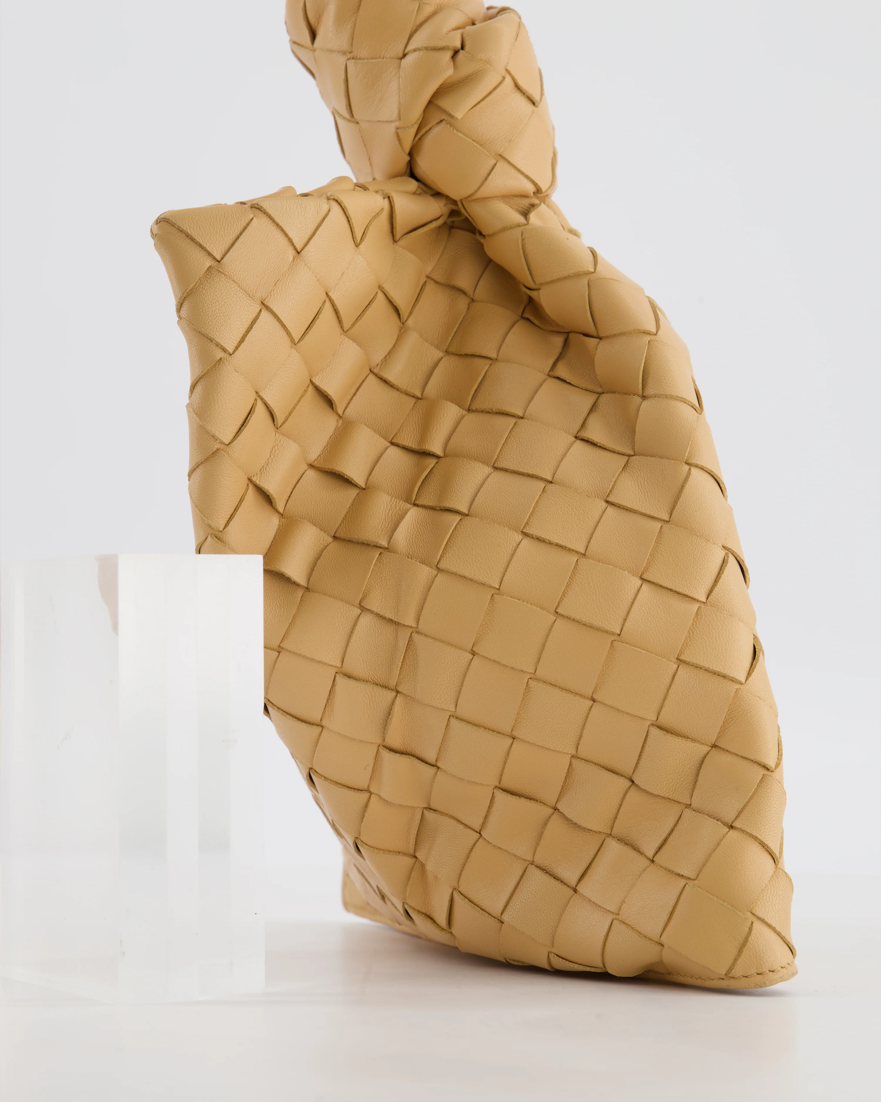 Bottega Veneta The Mini Twist Bag in Beige Intrecciato Nappa Leather - Image 12