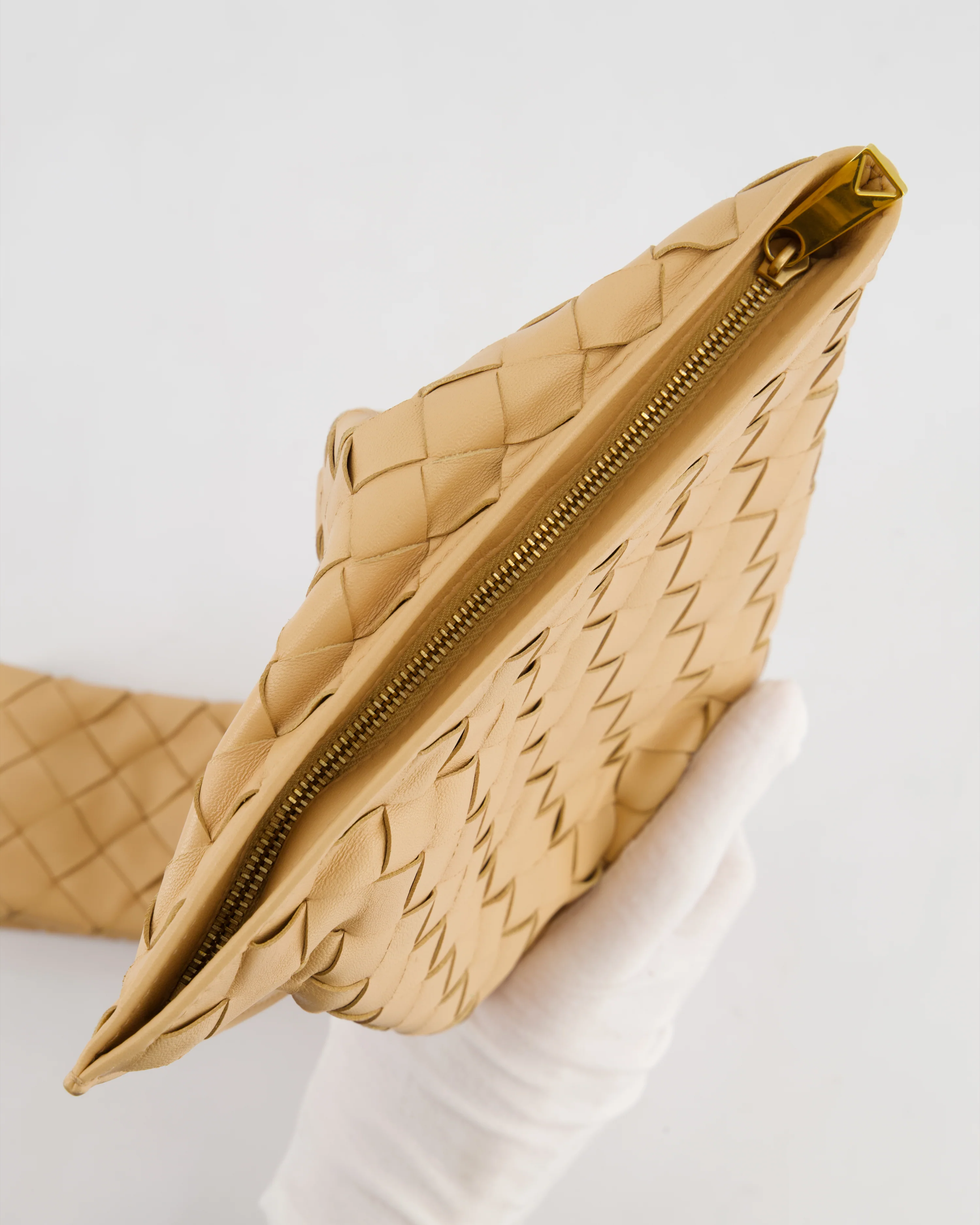 Bottega Veneta The Mini Twist Bag in Beige Intrecciato Nappa Leather - Image 14