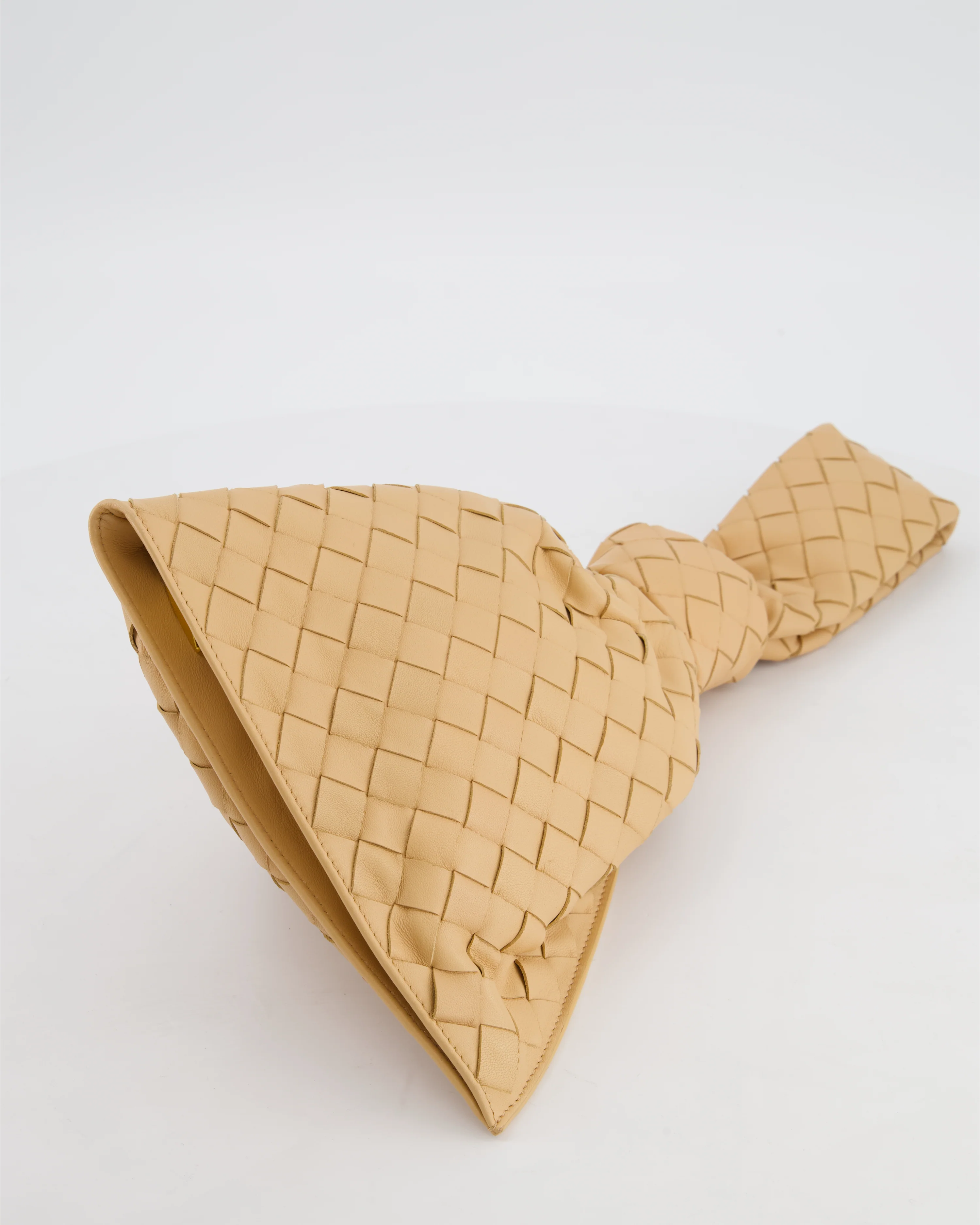 Bottega Veneta The Mini Twist Bag in Beige Intrecciato Nappa Leather - Image 16
