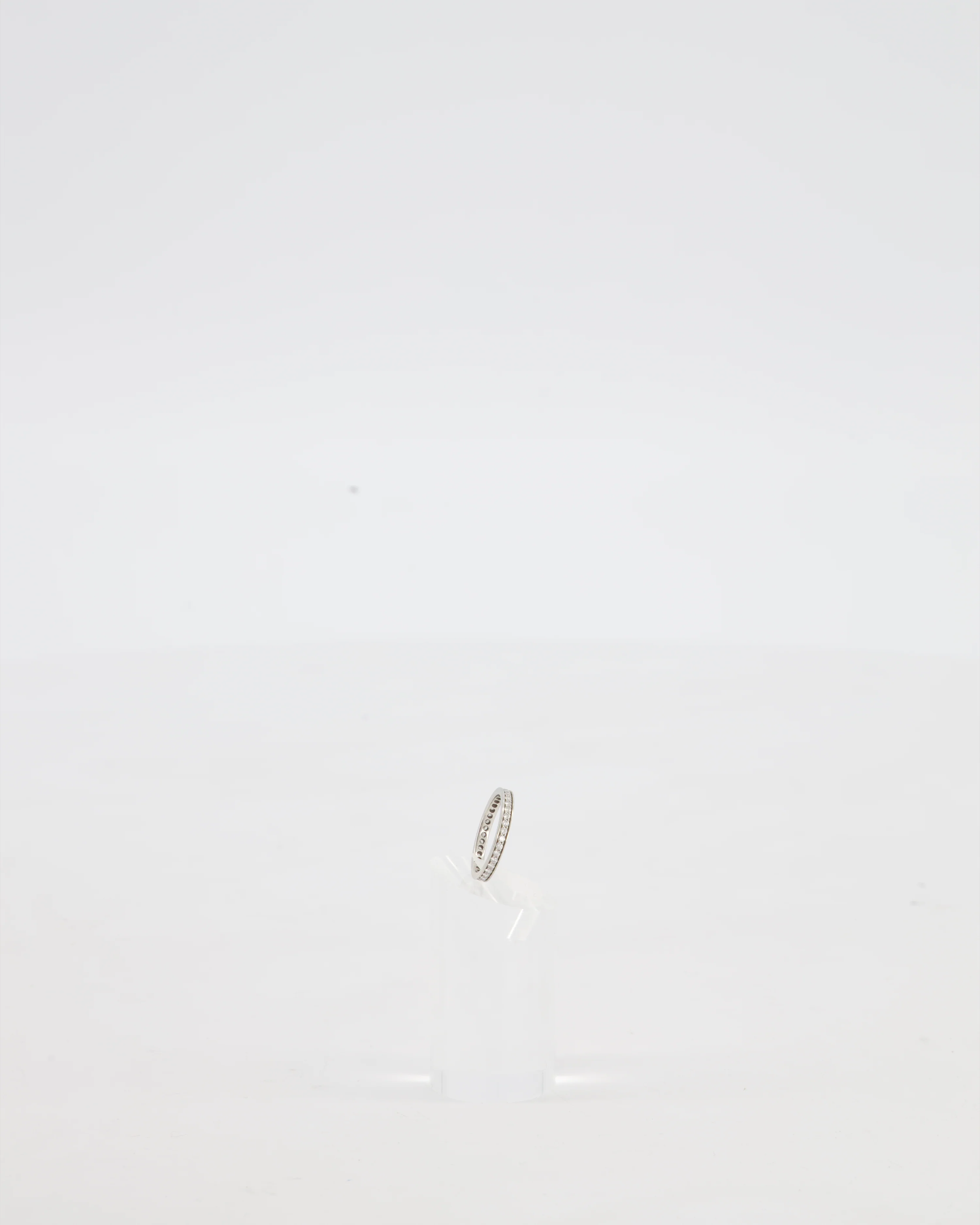 Cartier Diamond 18K Platinum Ballerine Full Hoop Eternity Ring in 18K Platinum - Image 7