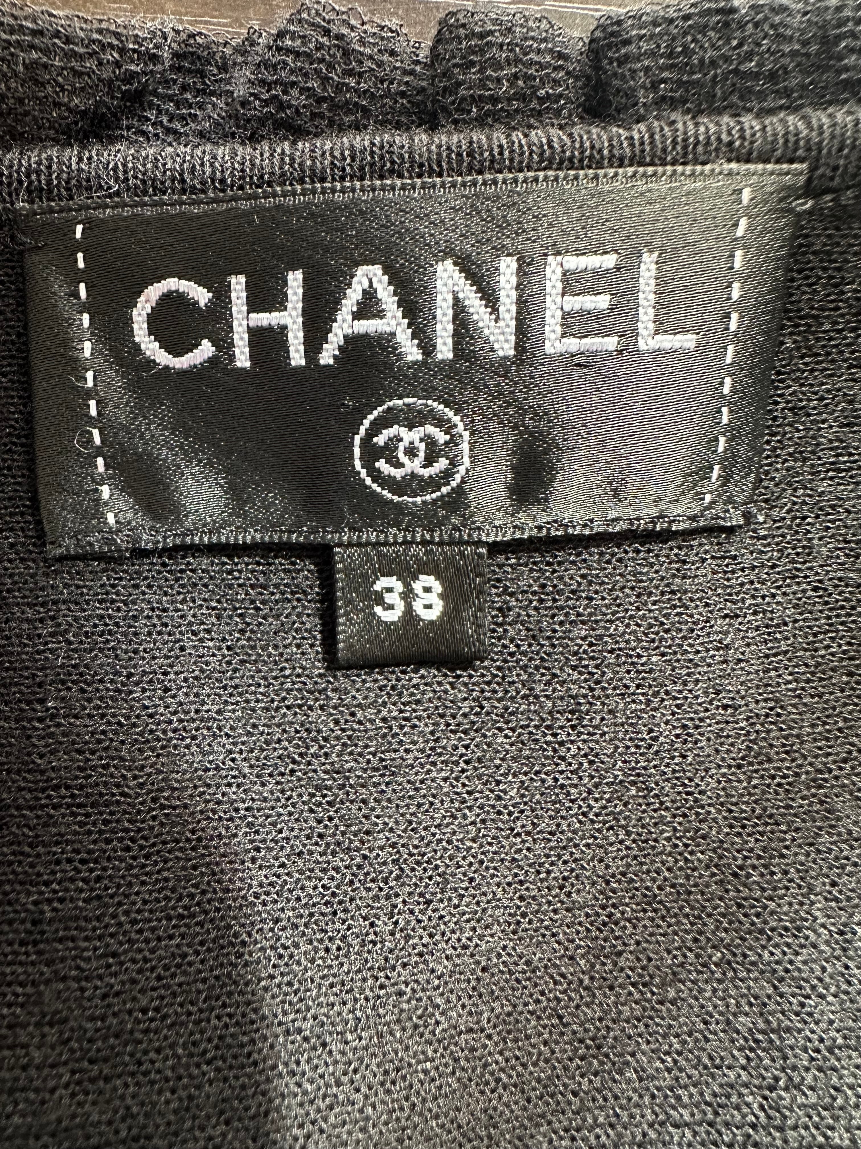 Chanel Black A-Line Lace Mini Dress Size FR 38 (UK 10) - Image 14