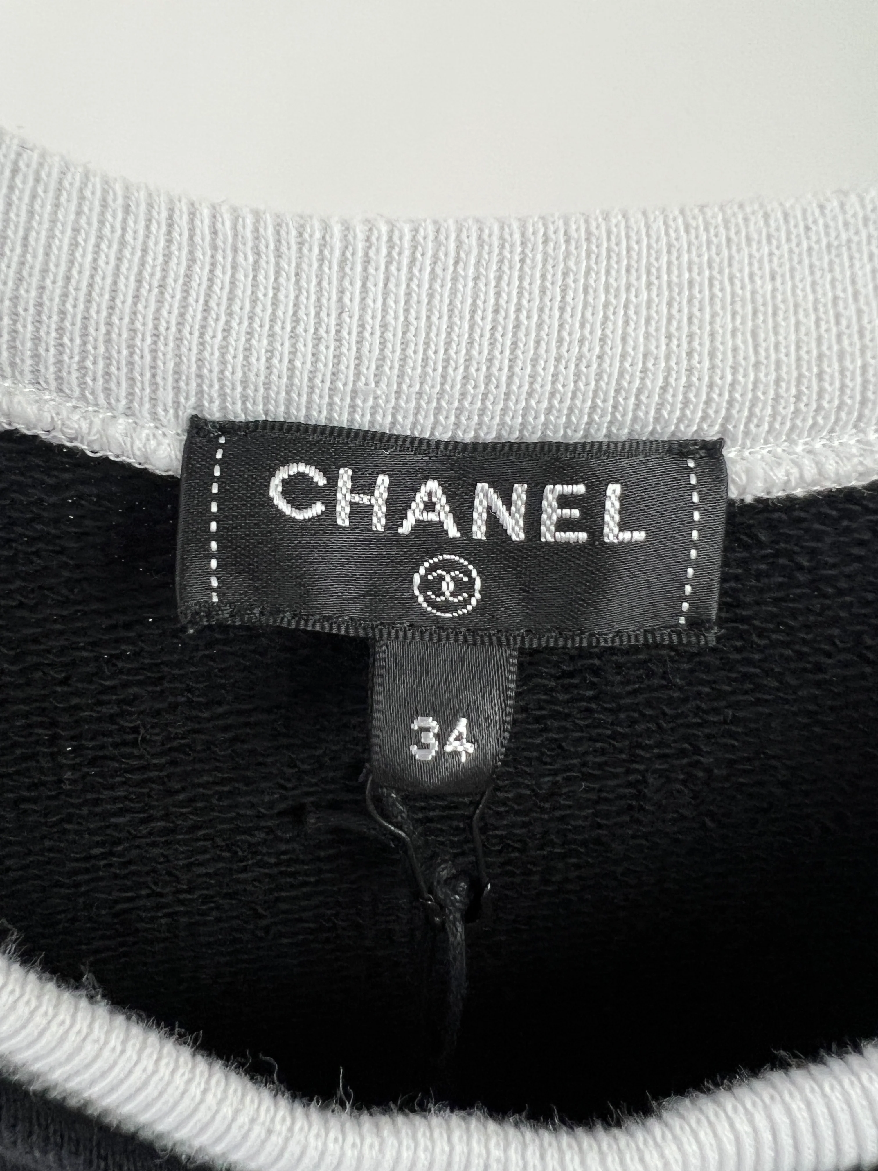 Chanel 21S Black and Pink No5 Tank Top Size FR 34 (UK 6) - Image 14