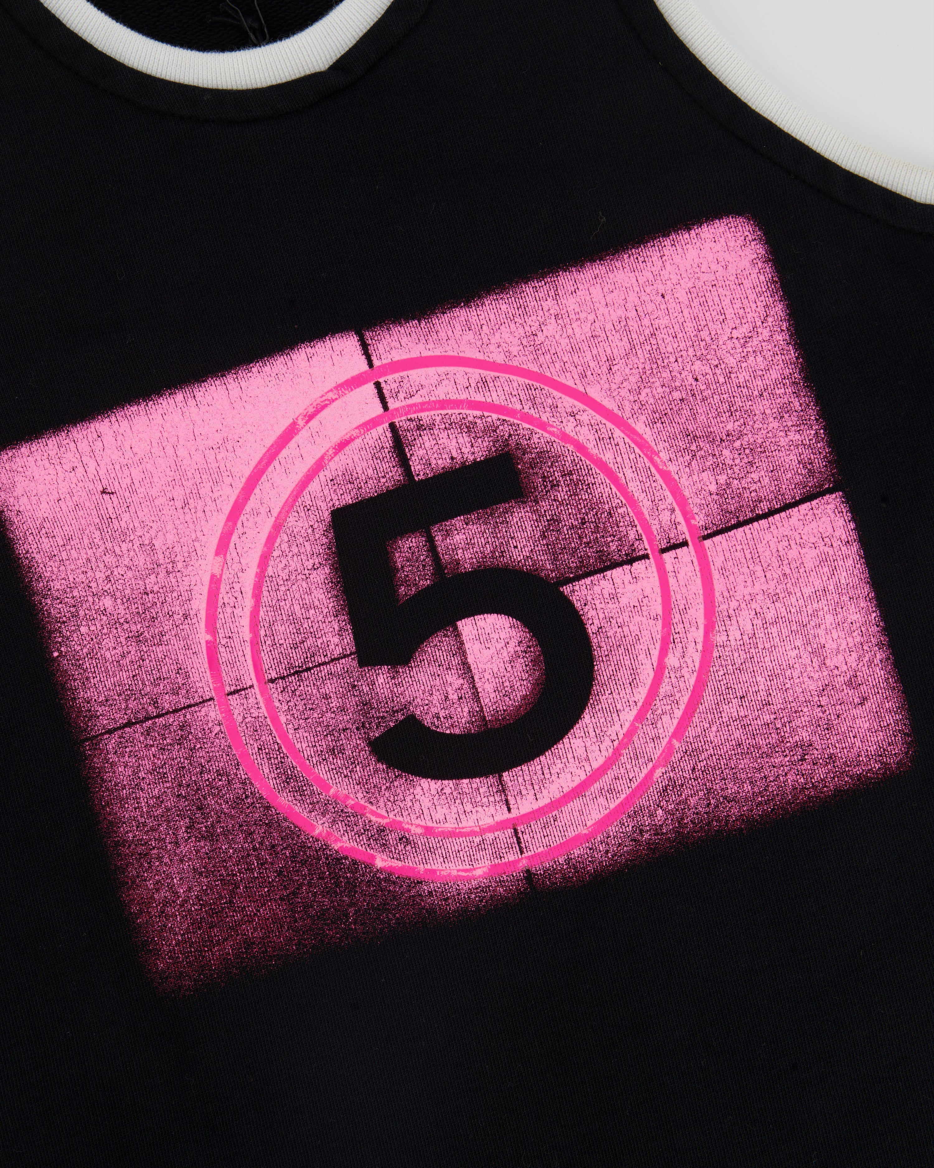 Chanel 21S Black and Pink No5 Tank Top Size FR 34 (UK 6) - Image 9