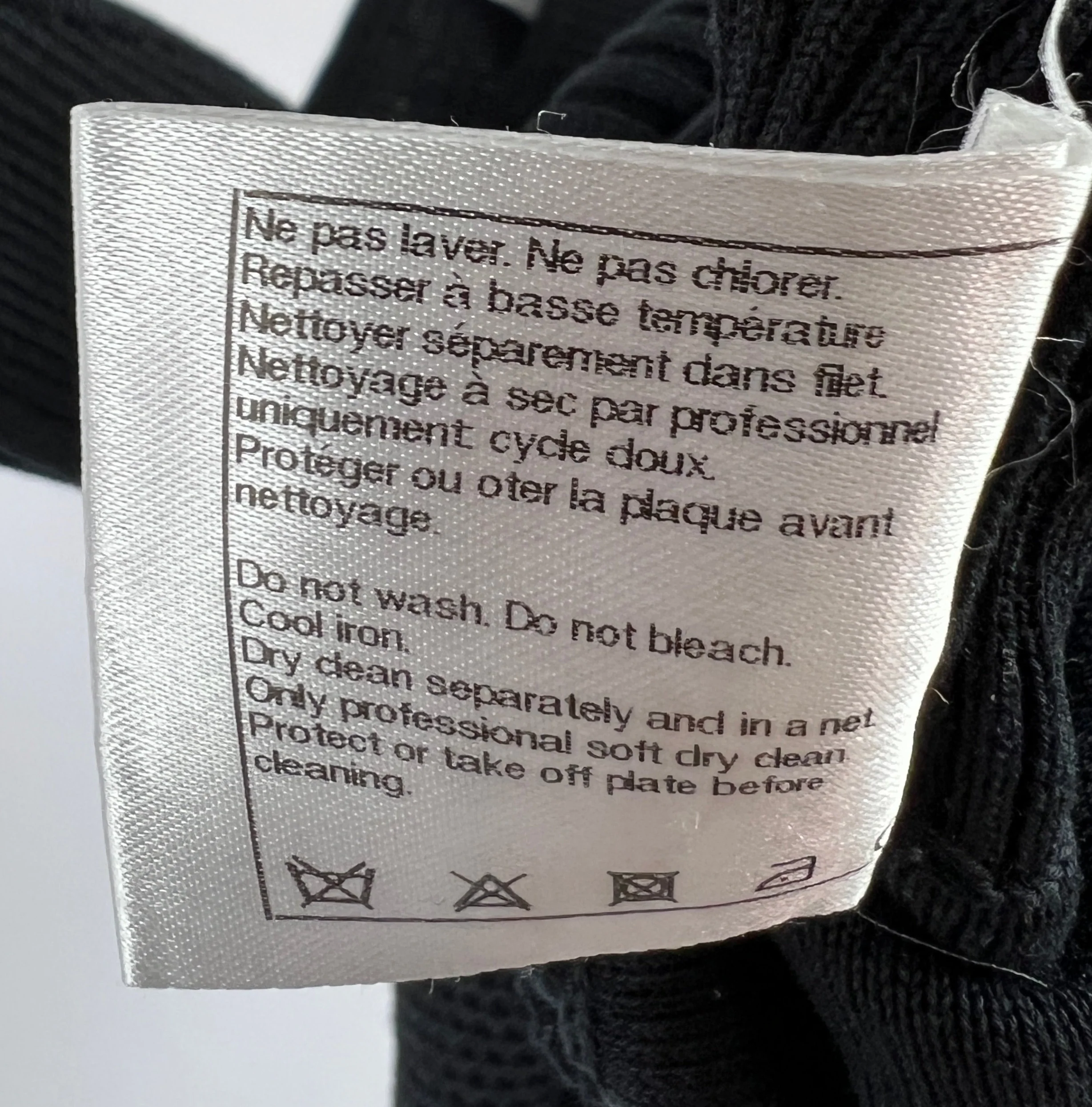 Chanel Black Knitted Mini Dress with CC Logo Detail FR 36 (UK 8) - Image 14