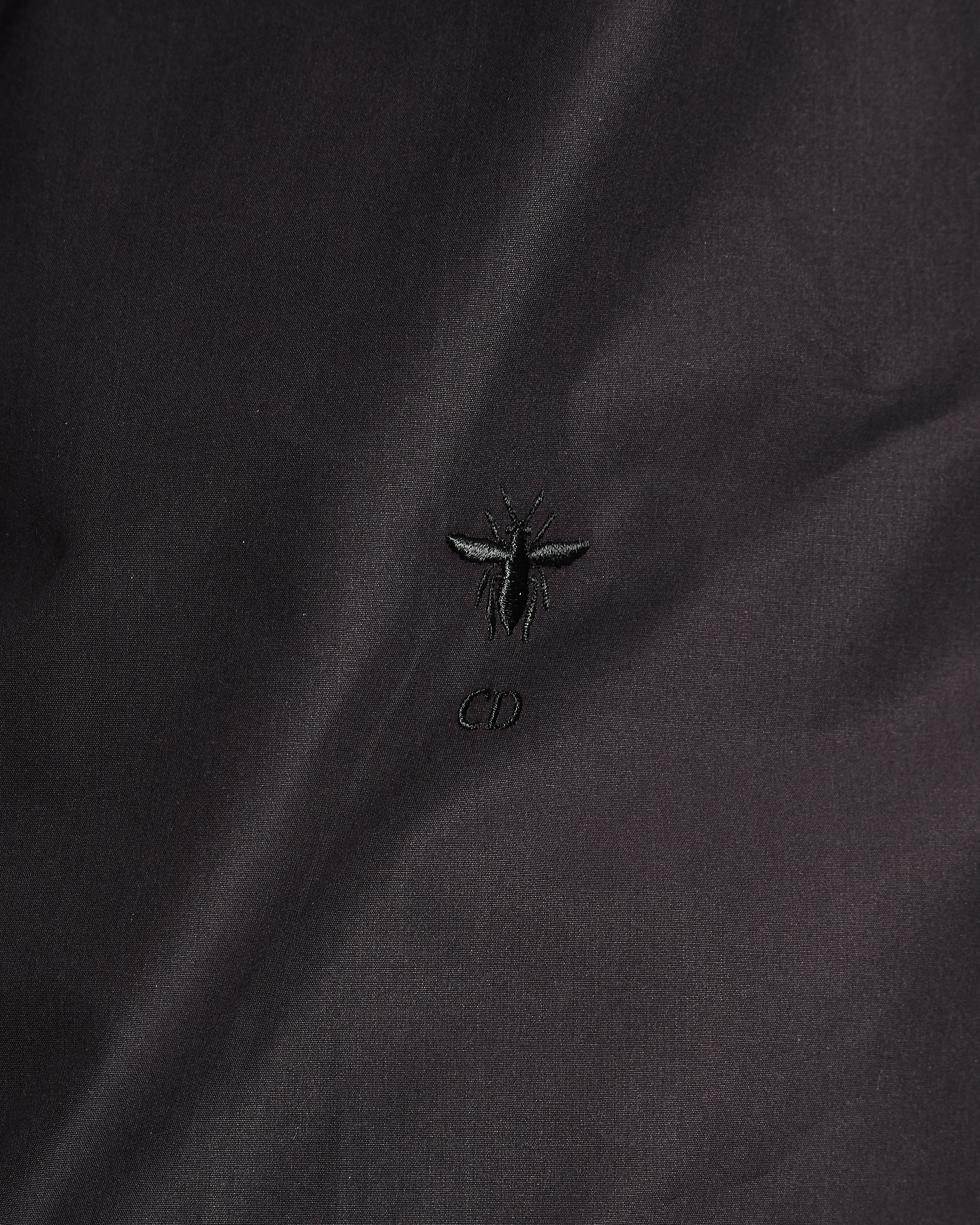 Christian Dior Black Poplin Shirt With Detachable Ruffle Collar Size FR 34 (UK 6) - Image 5