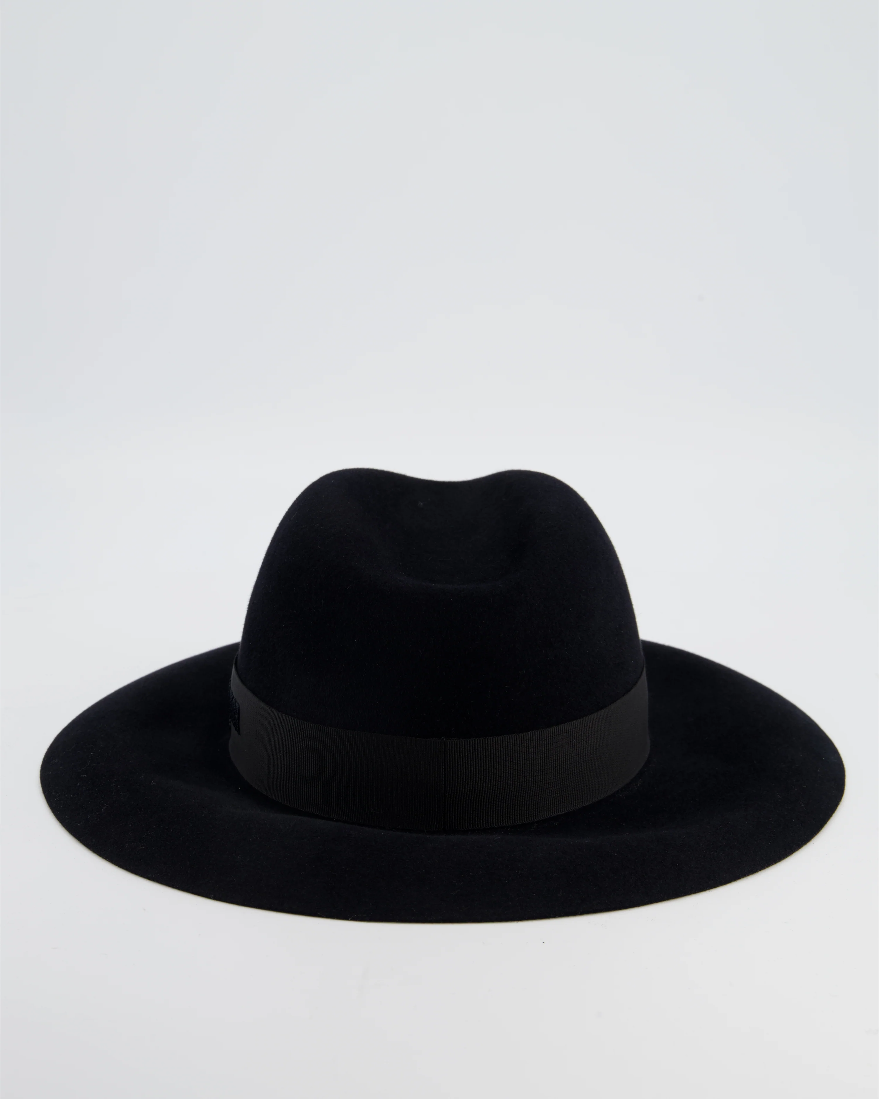 Christian Dior Black Panama Hat with Logo Detail Size 55 cm - Image 4