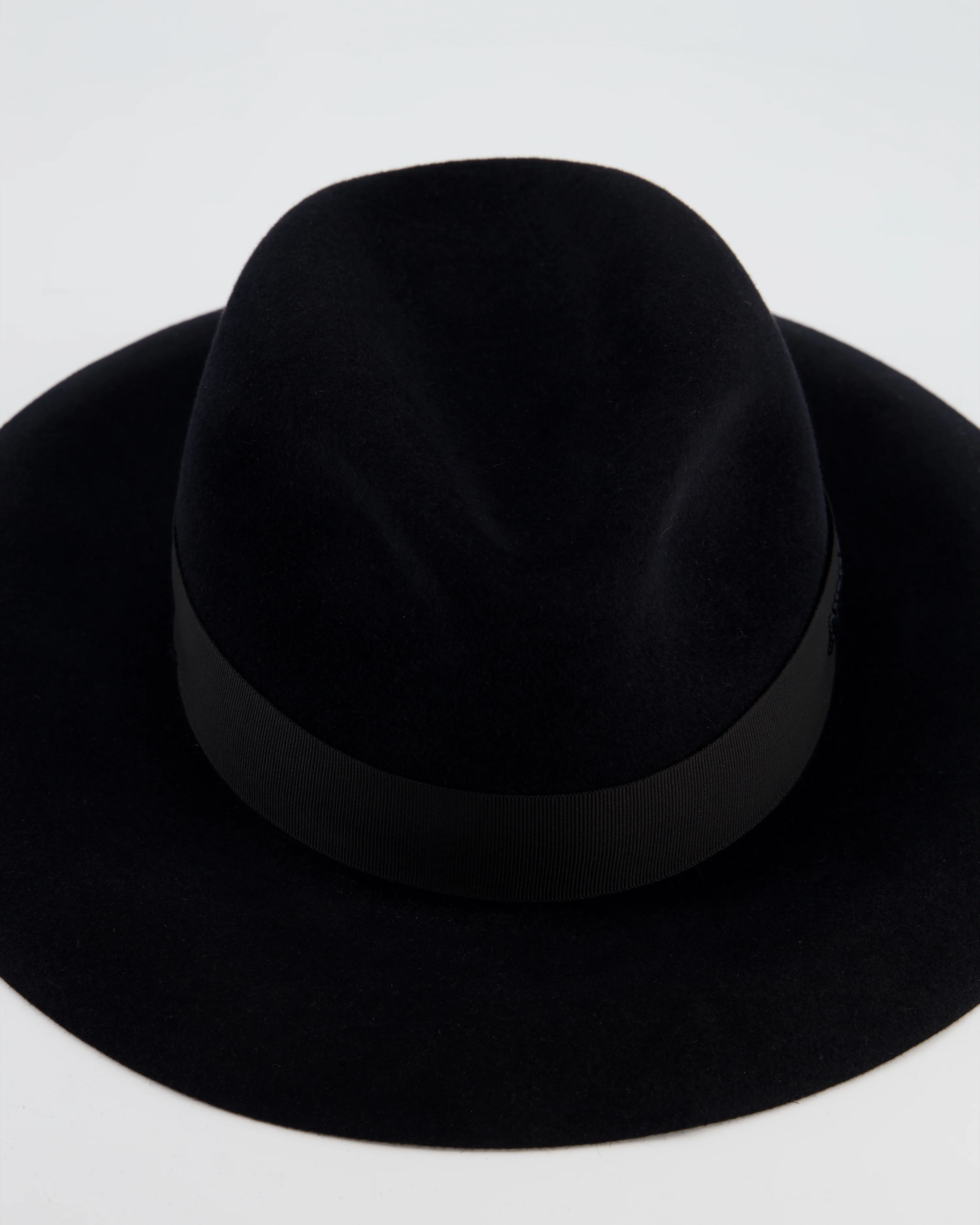 Christian Dior Black Panama Hat with Logo Detail Size 55 cm - Image 6