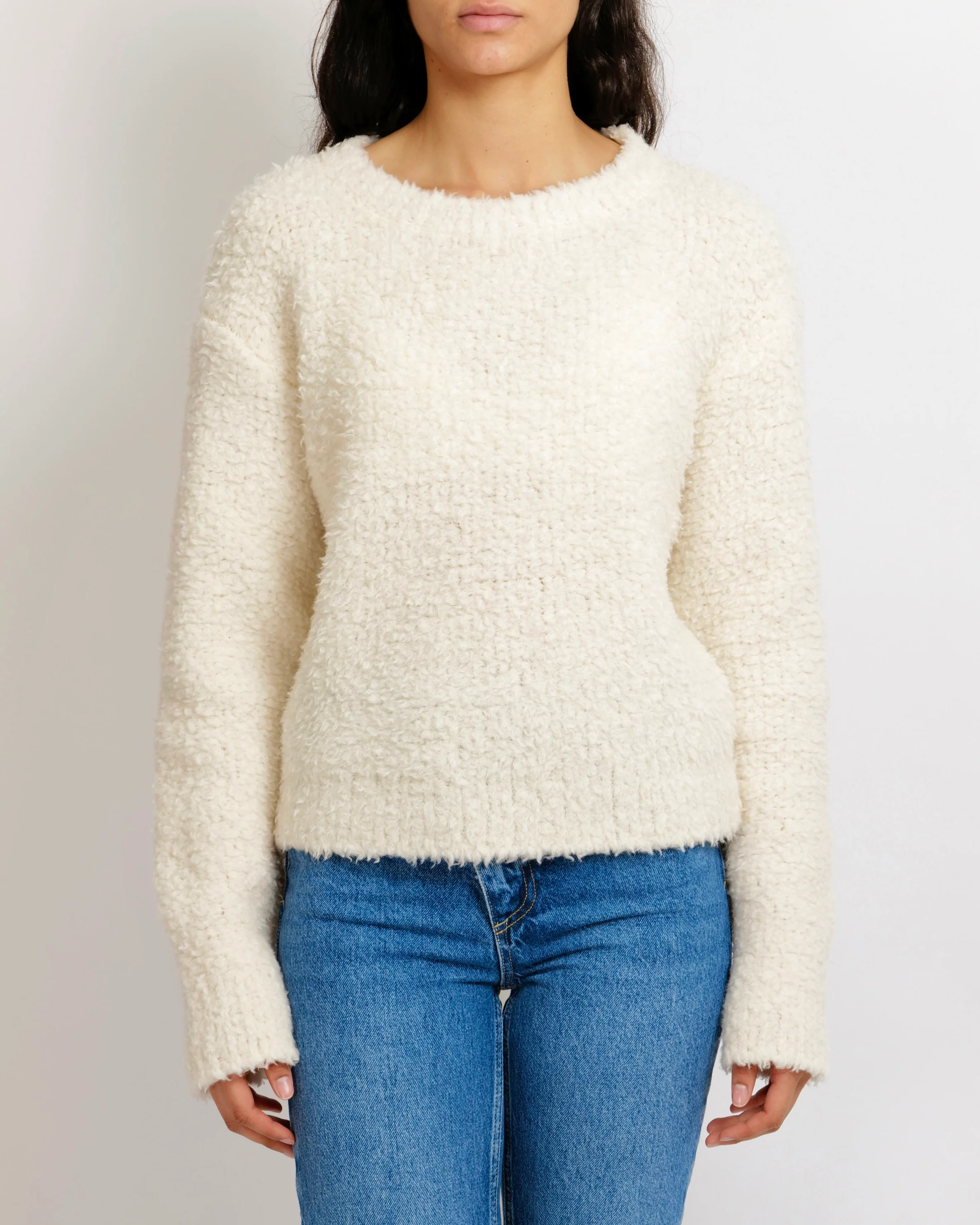 Christian Dior Cream Wool Jumper with Black J'Adior 8 Back Logo Print Size FR 38 (UK 10) - Image 2