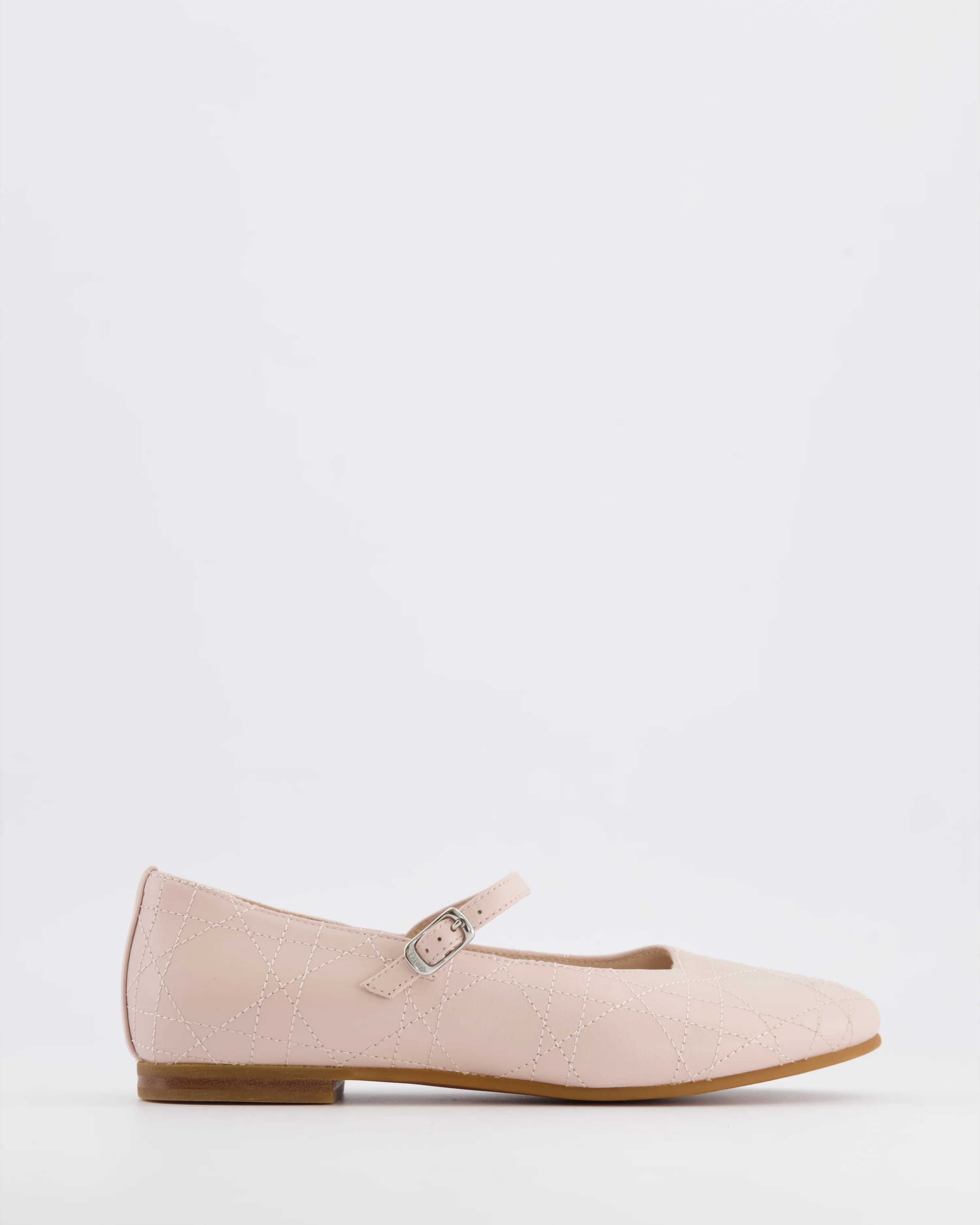 Christian Dior Kids Blush Pink Ballet Flat Shoes Size 34 RRP £440