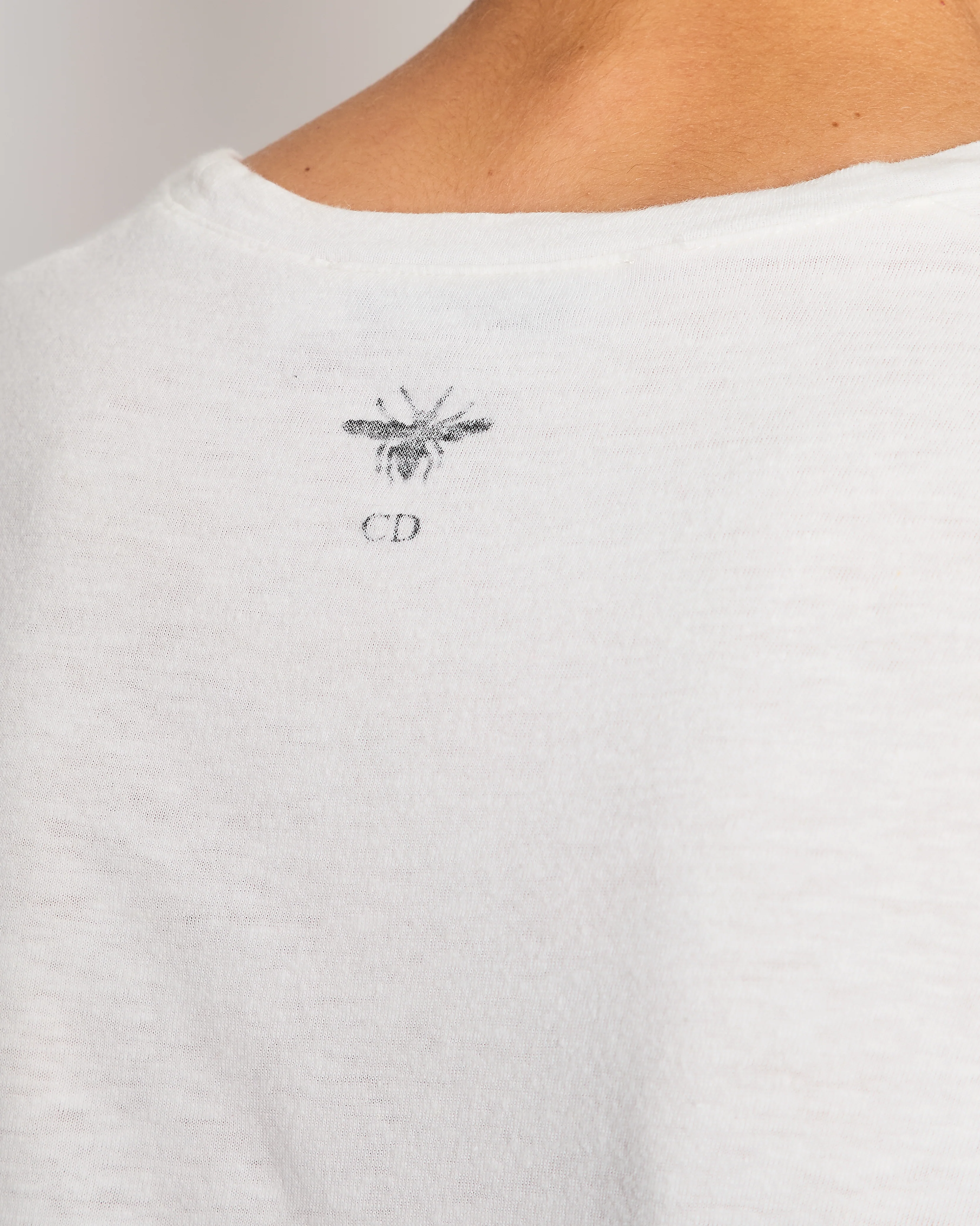 Christian Dior White J'Adore Short Sleeve T-Shirt Size XS (UK 4/6) - Image 4