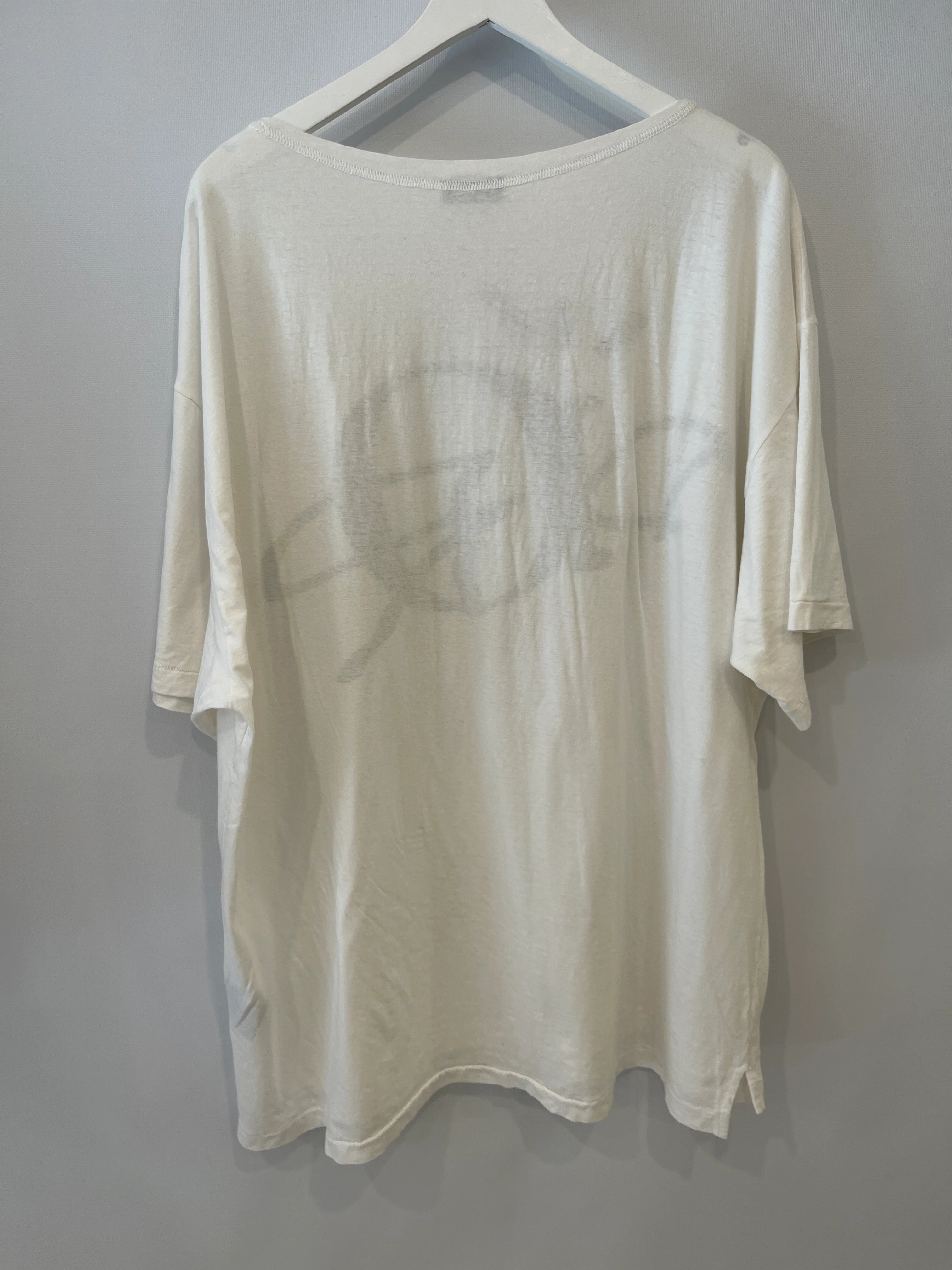 Christian Dior x Cactus Jack Menswear White T-Shirt with Brown Dior Logo Size XXL (UK 44) - Image 6