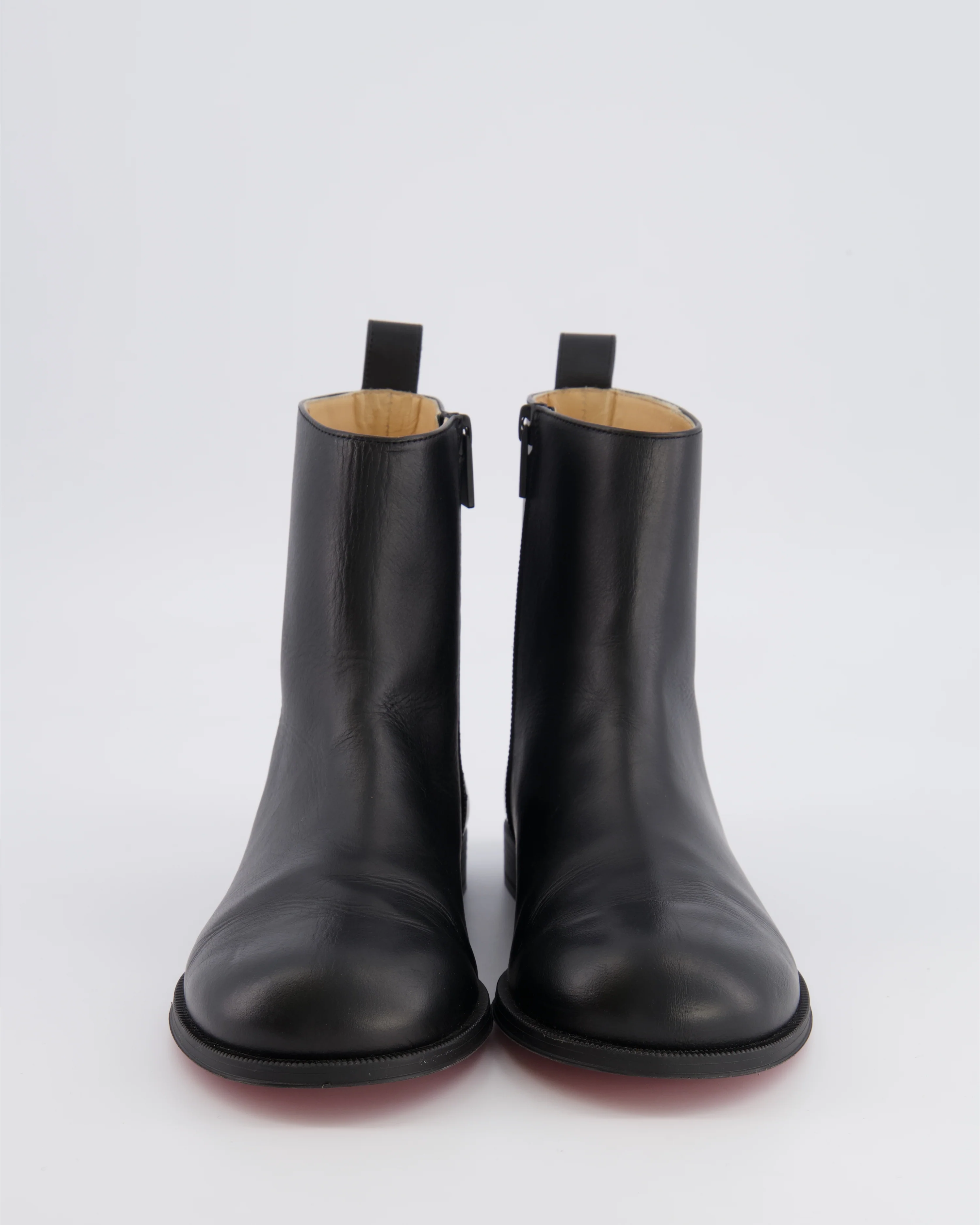 Christian Louboutin Kids Black Leather Bootynou Ankle Boots Size 35 RRP £485 - Image 4