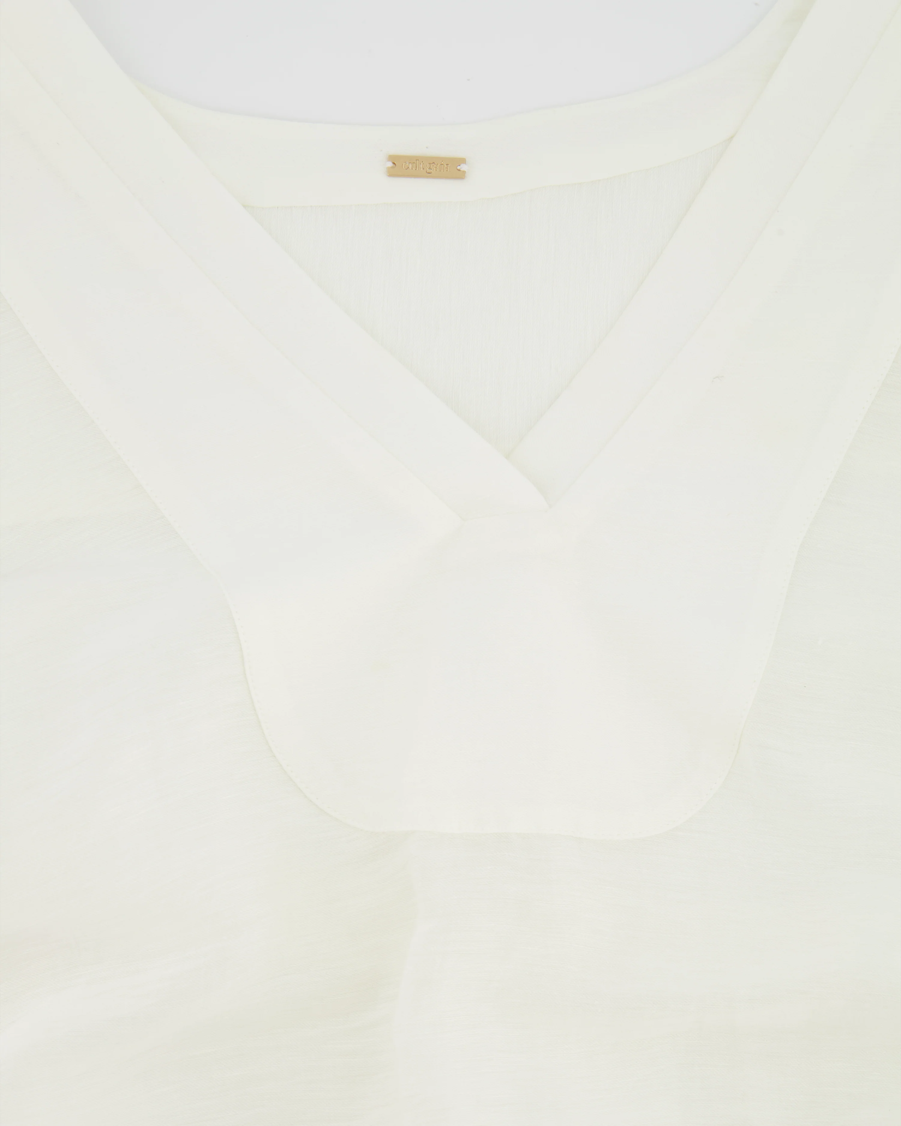 Cult Gaia White Linen Long Sleeved Rishima Cover Up Dress Size XS (UK 8) RRP £410 - Image 7
