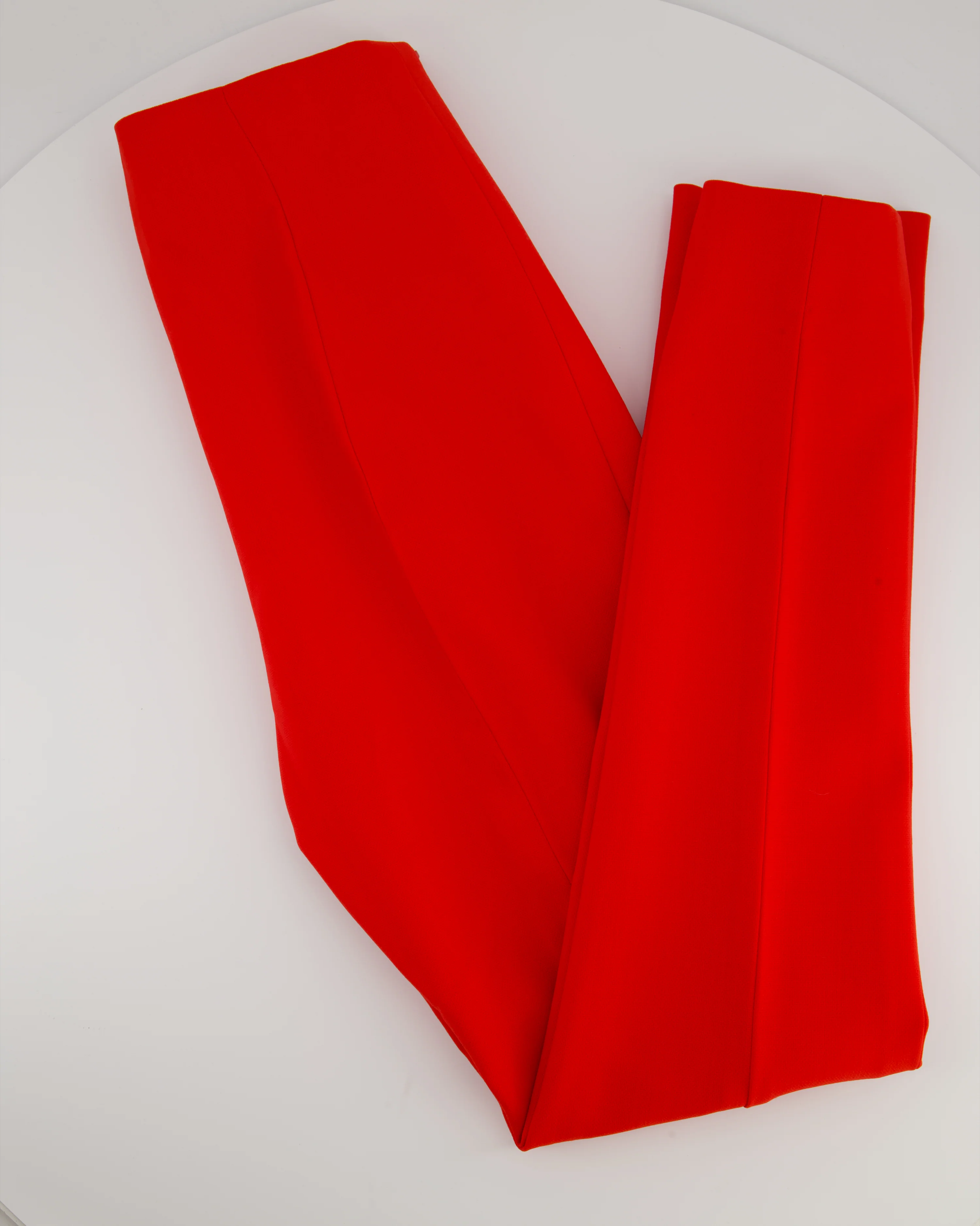 *CURRENT SEASON* Carolina Herrera Red Three Piece Trousers, Jacket and Blouse Set Size US 0 (UK 4) - Image 10