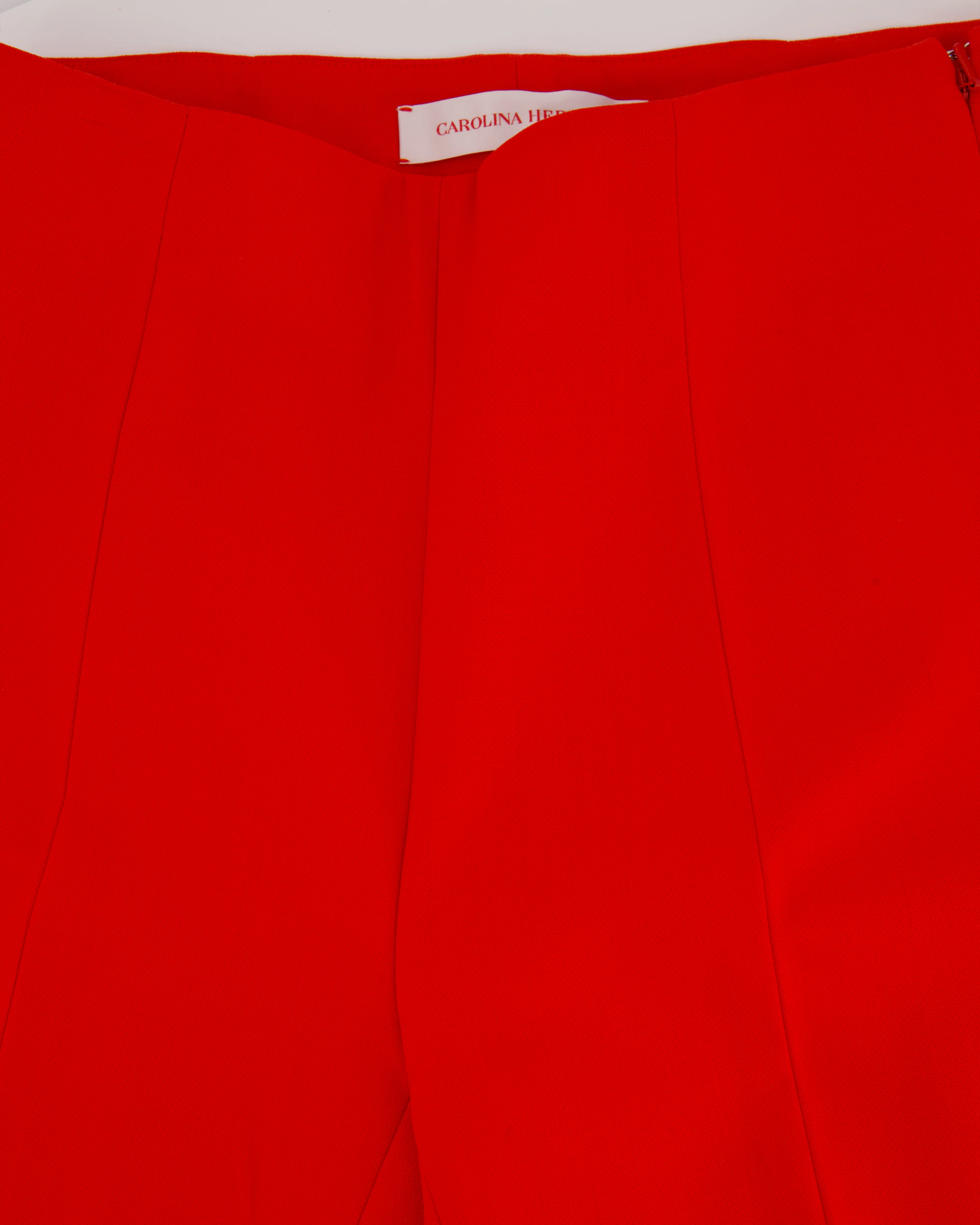 *CURRENT SEASON* Carolina Herrera Red Three Piece Trousers, Jacket and Blouse Set Size US 0 (UK 4) - Image 12