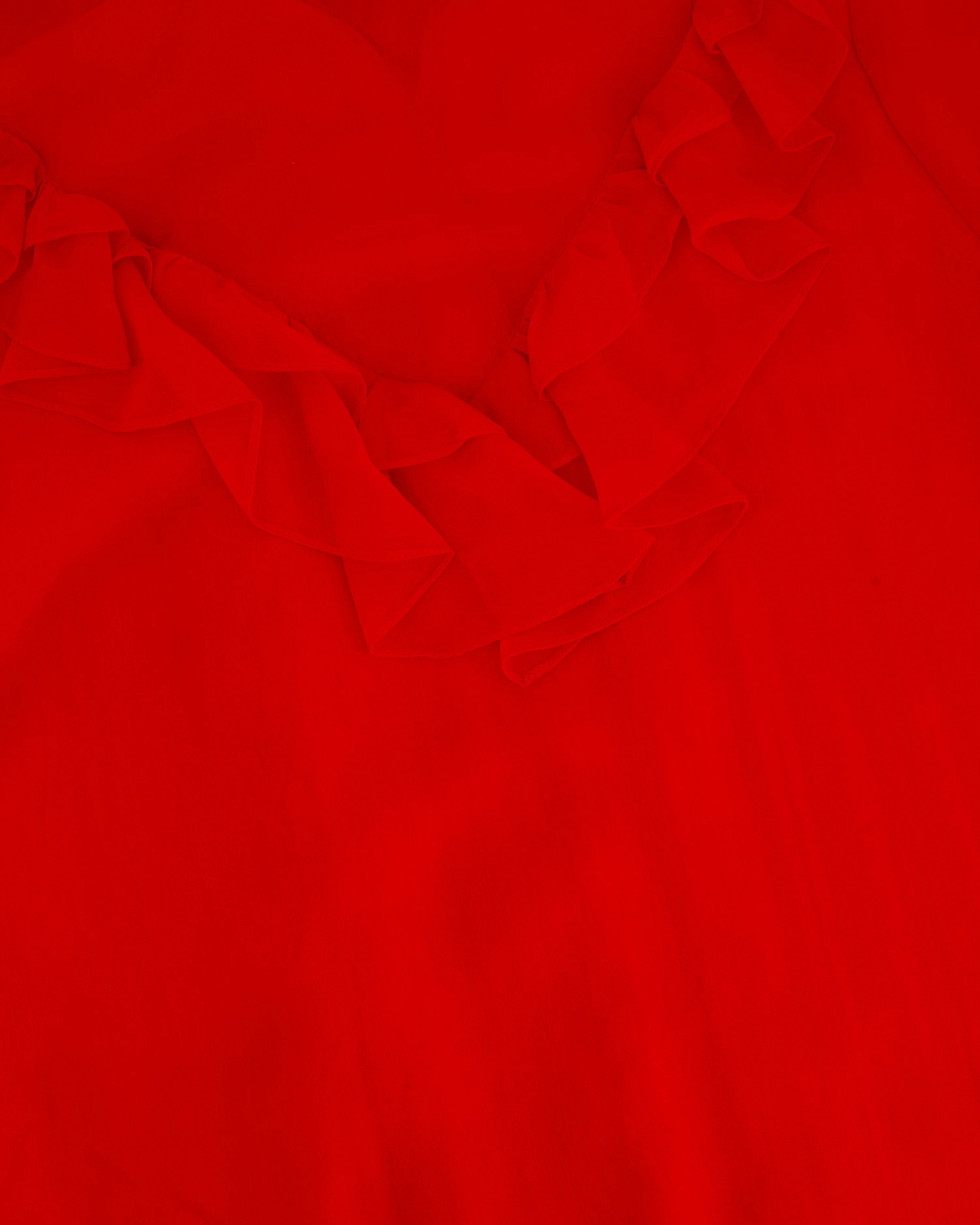 *CURRENT SEASON* Carolina Herrera Red Three Piece Trousers, Jacket and Blouse Set Size US 0 (UK 4) - Image 14