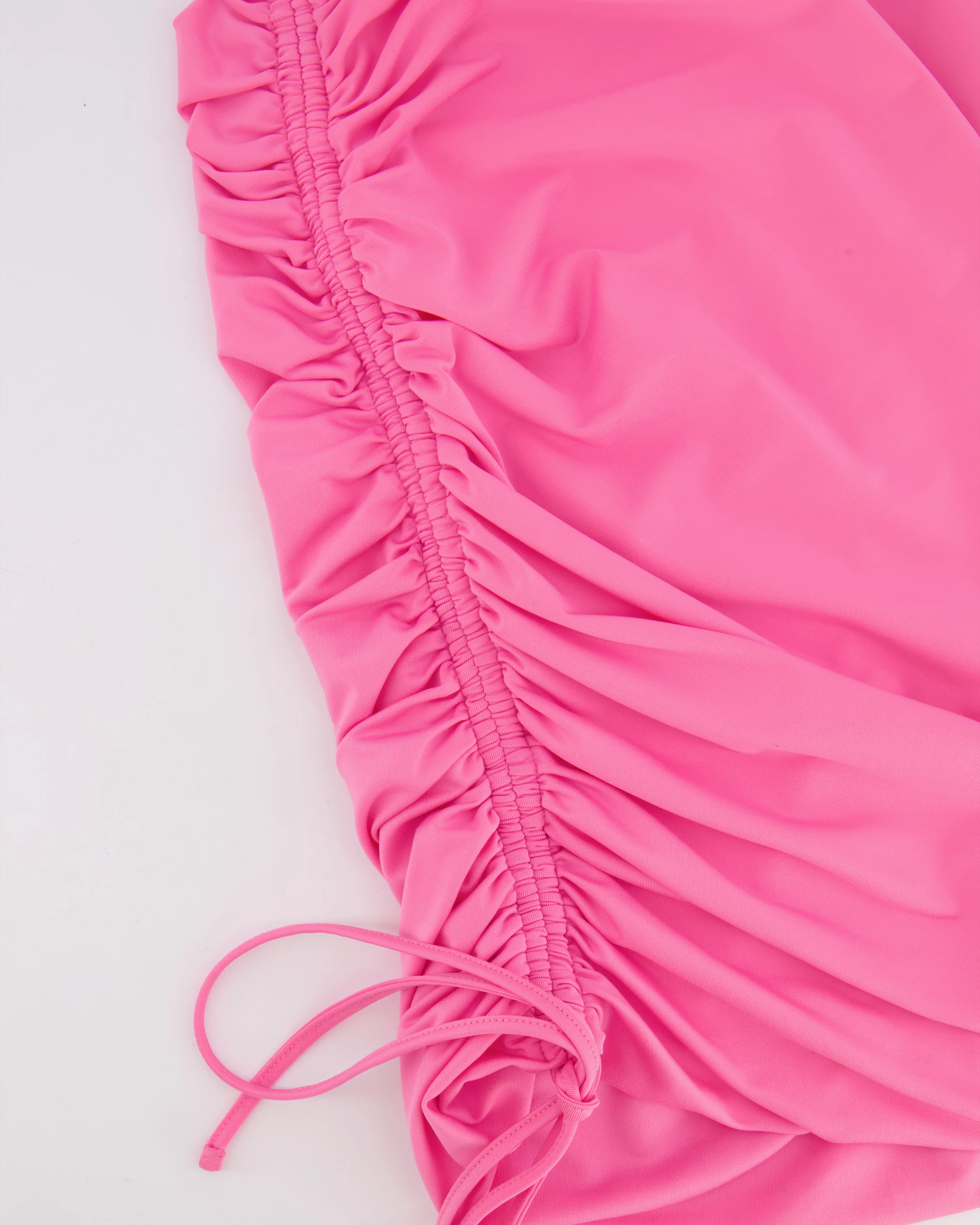 David Koma Pink Sleeveless Top and Mini Ruched Skirt Set Size UK 10 RRP £1,200 - Image 14