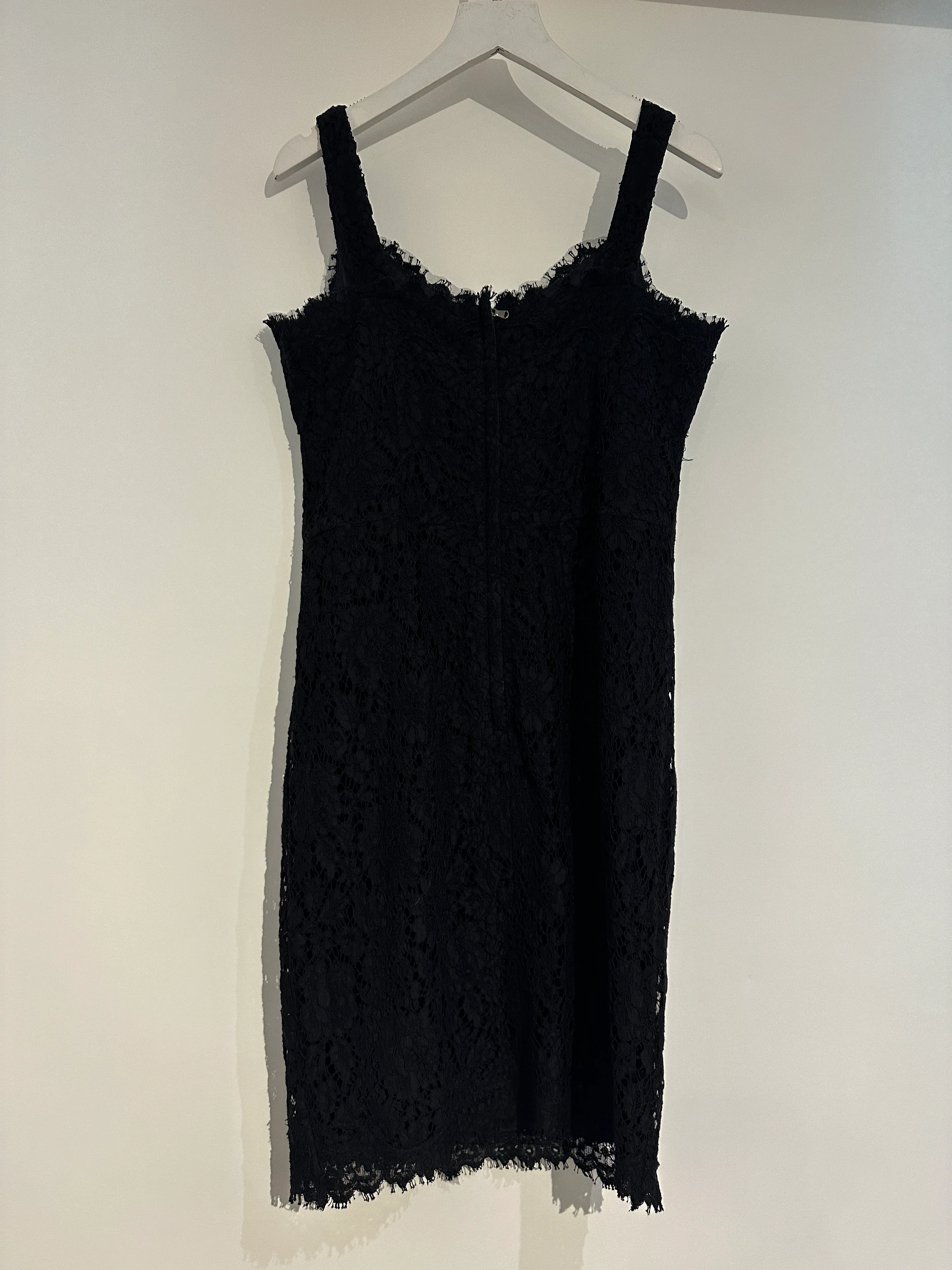 Dolce & Gabbana Black Lace Mini Dress IT 36 (UK 4) - Image 8