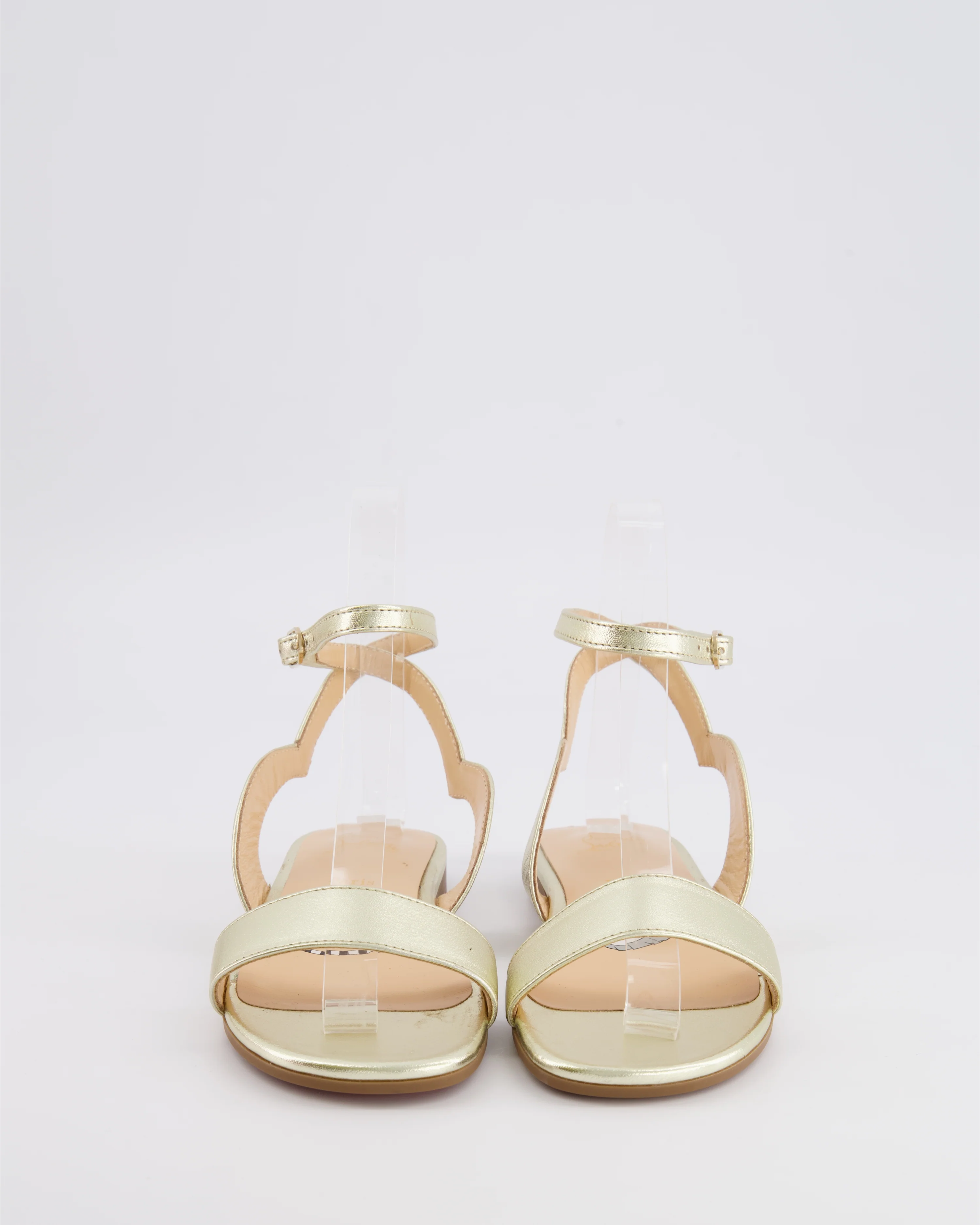 Christian Louboutin Kids Gold Melodie Chick Sandals Size 33 RRP £385 - Image 4