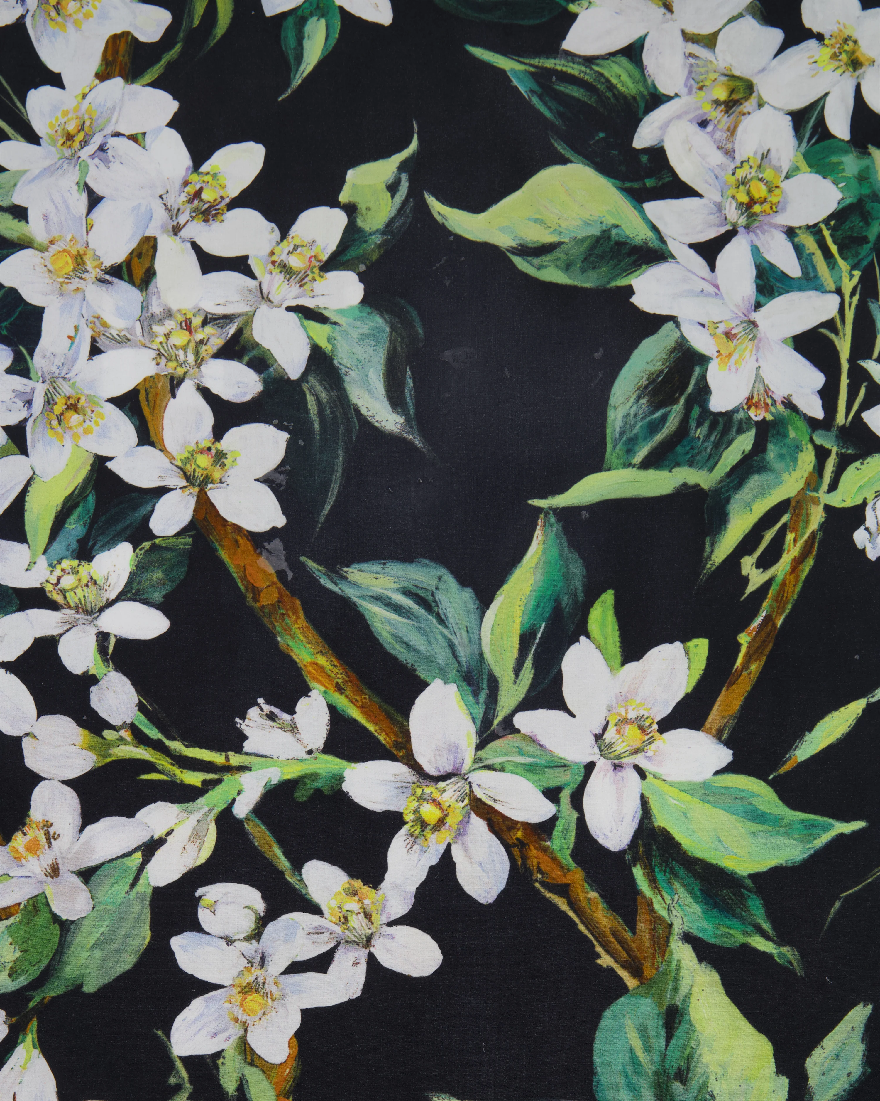 Dolce Gabbana Black and White Print Floral Top Size IT 36 (UK 4) - Image 3
