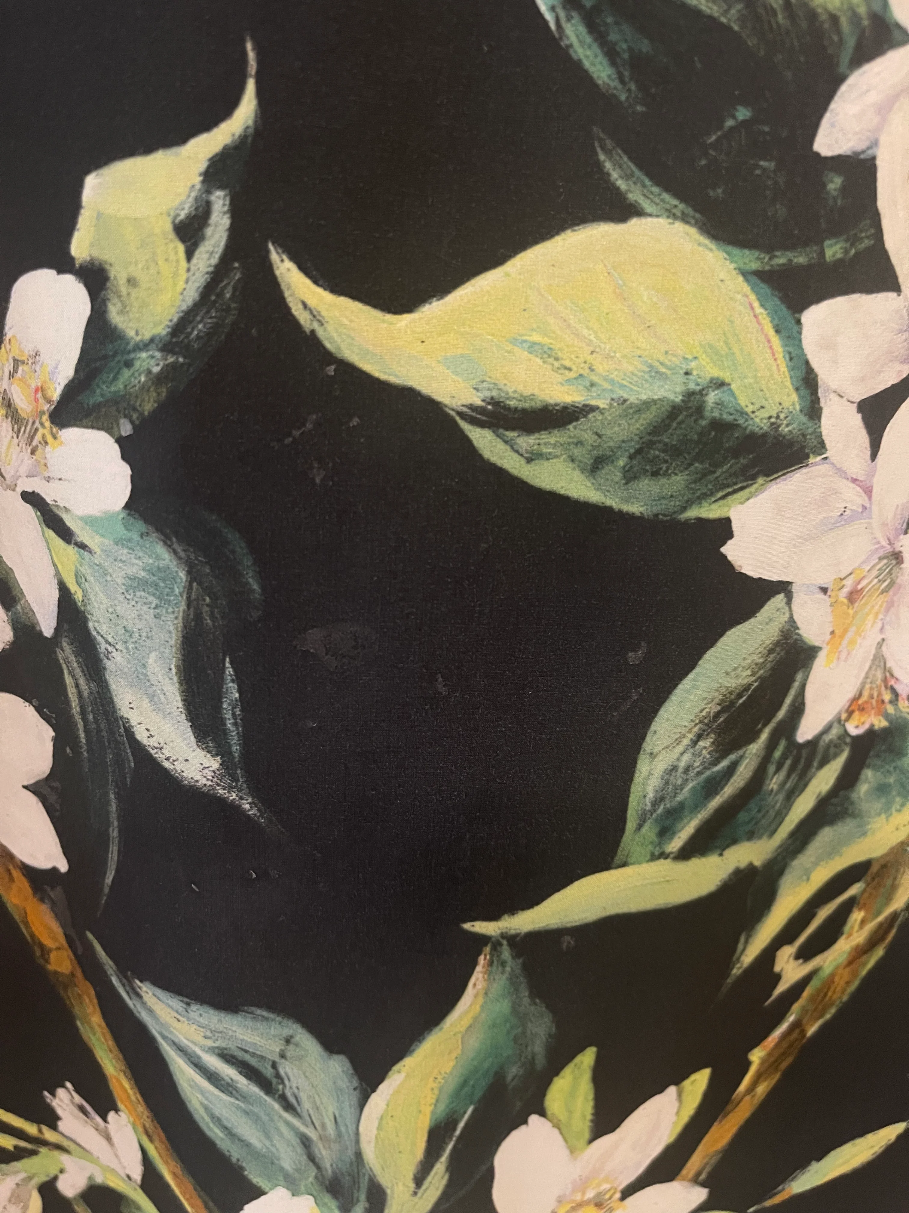 Dolce Gabbana Black and White Print Floral Top Size IT 36 (UK 4) - Image 8