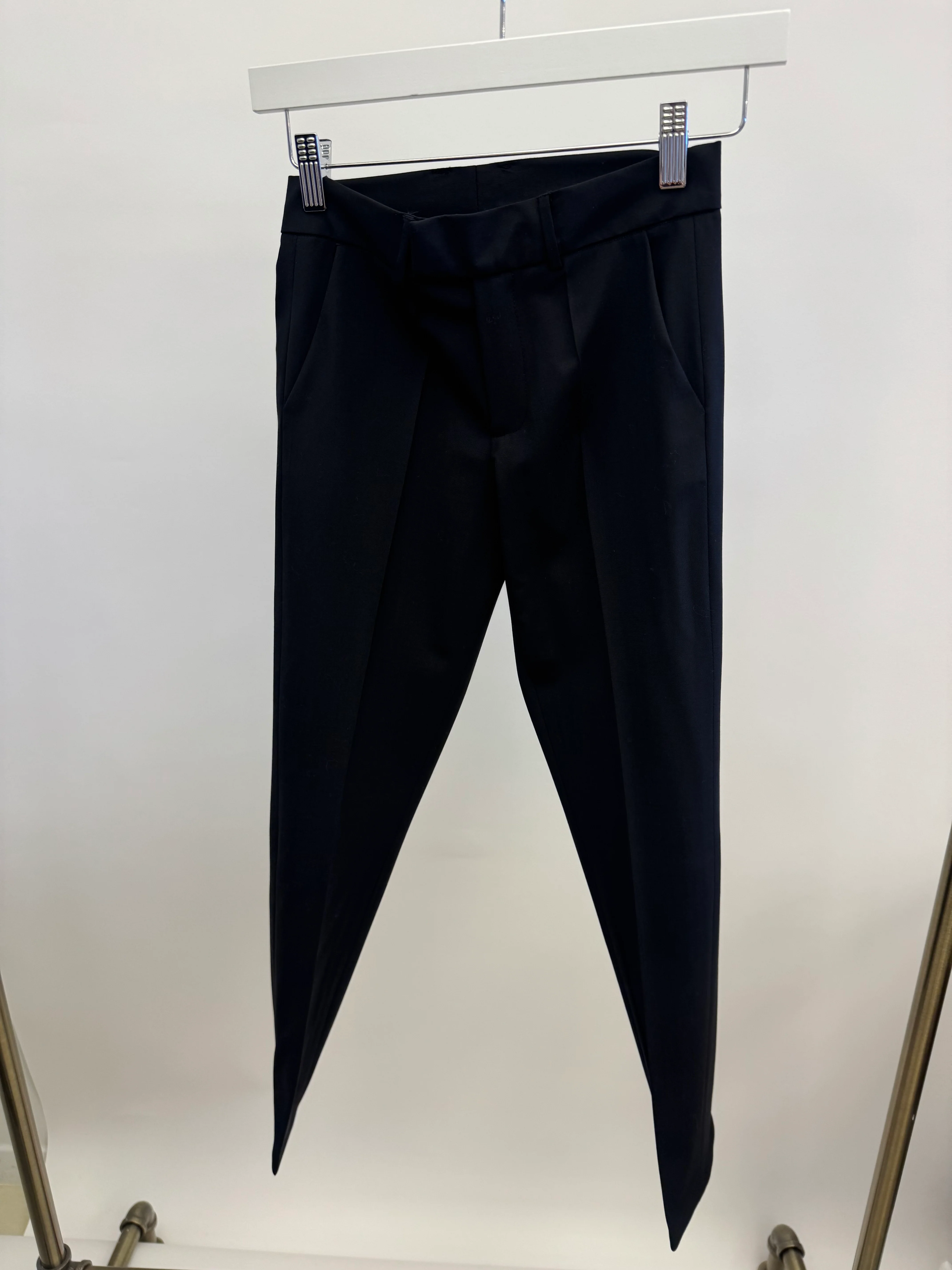 Elie Saab Kids and Multibrand Black Satin Jacket, Trousers, Waistband and Bow Tie Tuxedo Set Size 10 years - Image 7
