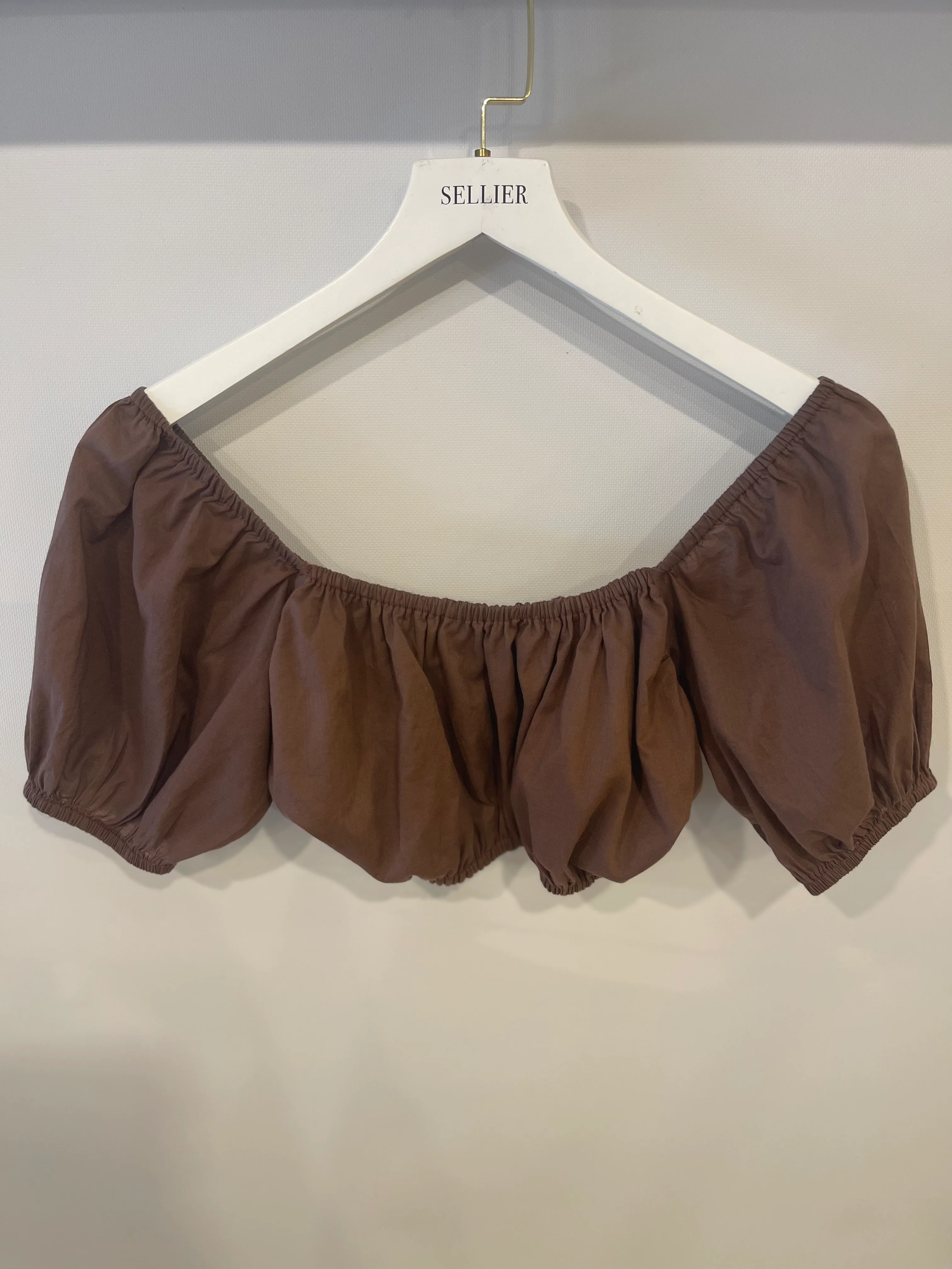 Faithfull The Brand Brown Crop Top and Skirt Set Size S (UK 8) - Image 11