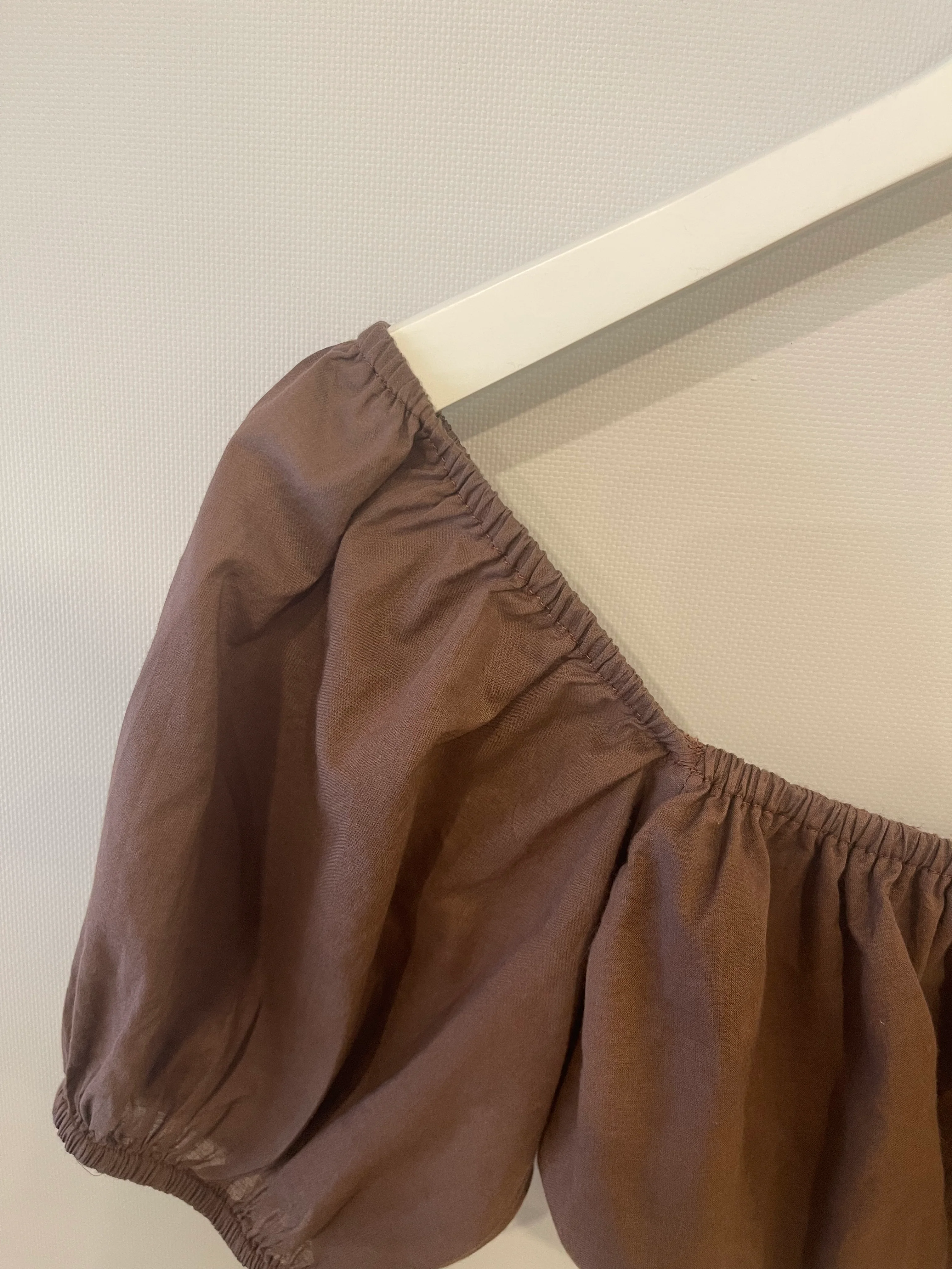 Faithfull The Brand Brown Crop Top and Skirt Set Size S (UK 8) - Image 12
