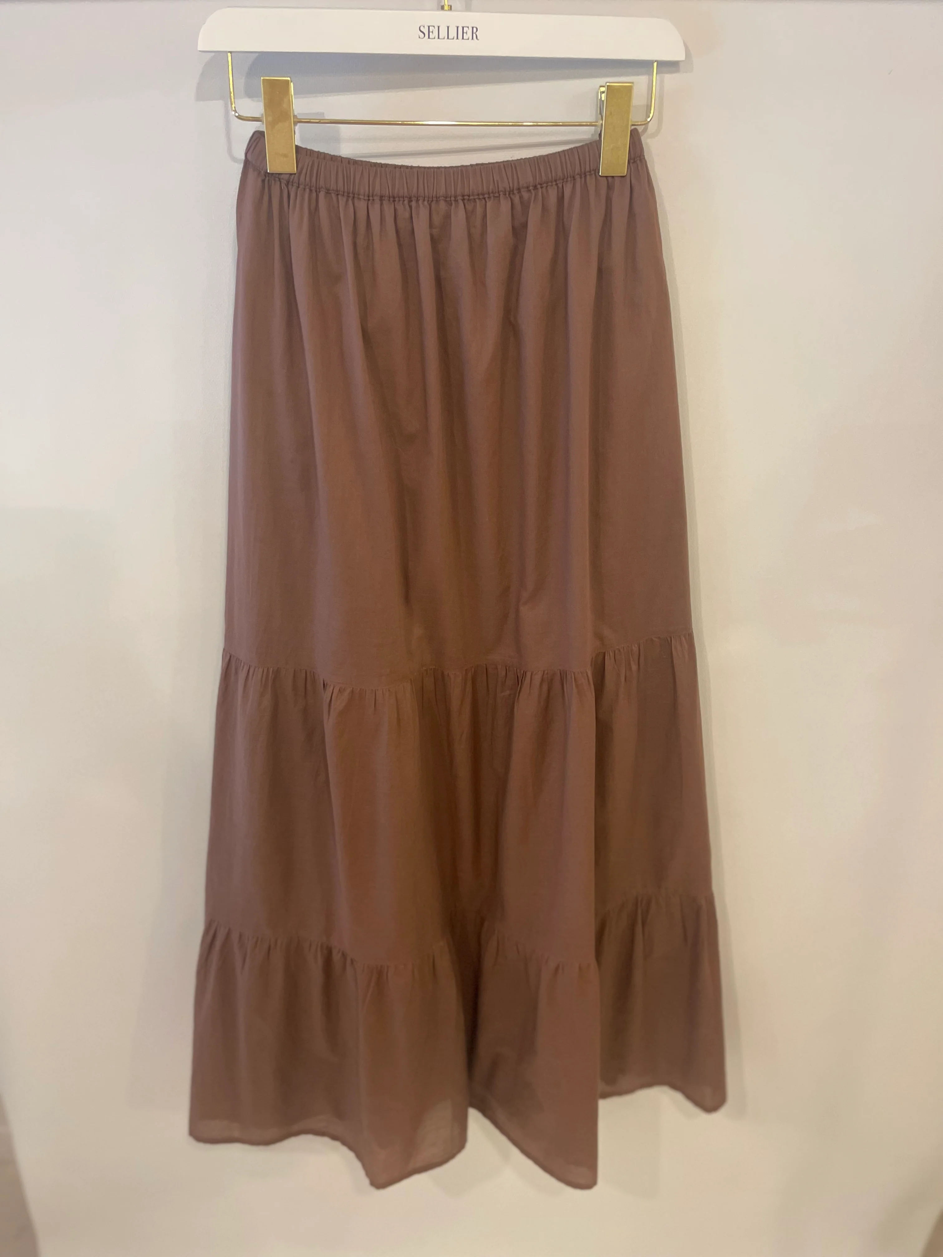 Faithfull The Brand Brown Crop Top and Skirt Set Size S (UK 8) - Image 15