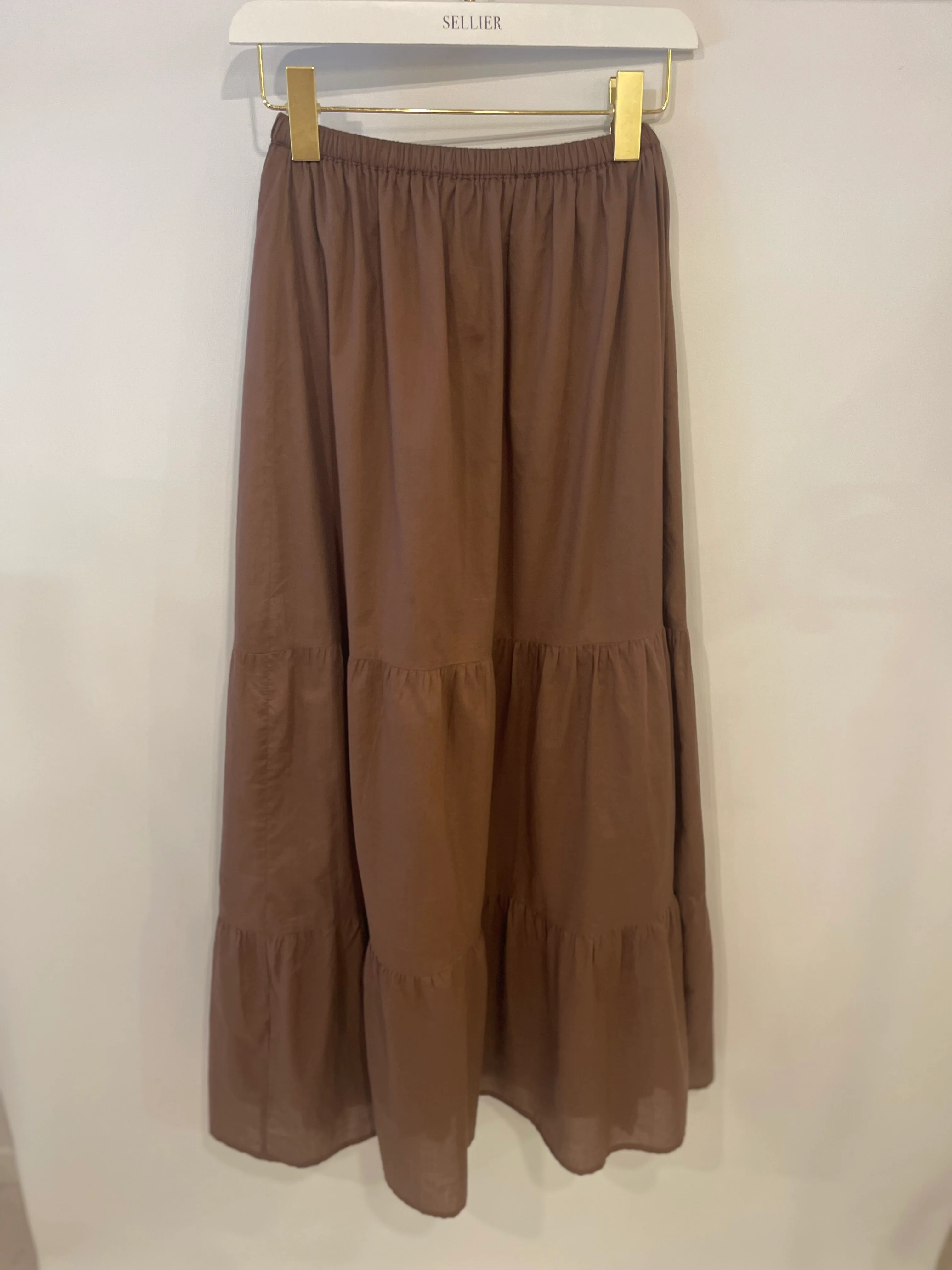 Faithfull The Brand Brown Crop Top and Skirt Set Size S (UK 8) - Image 16