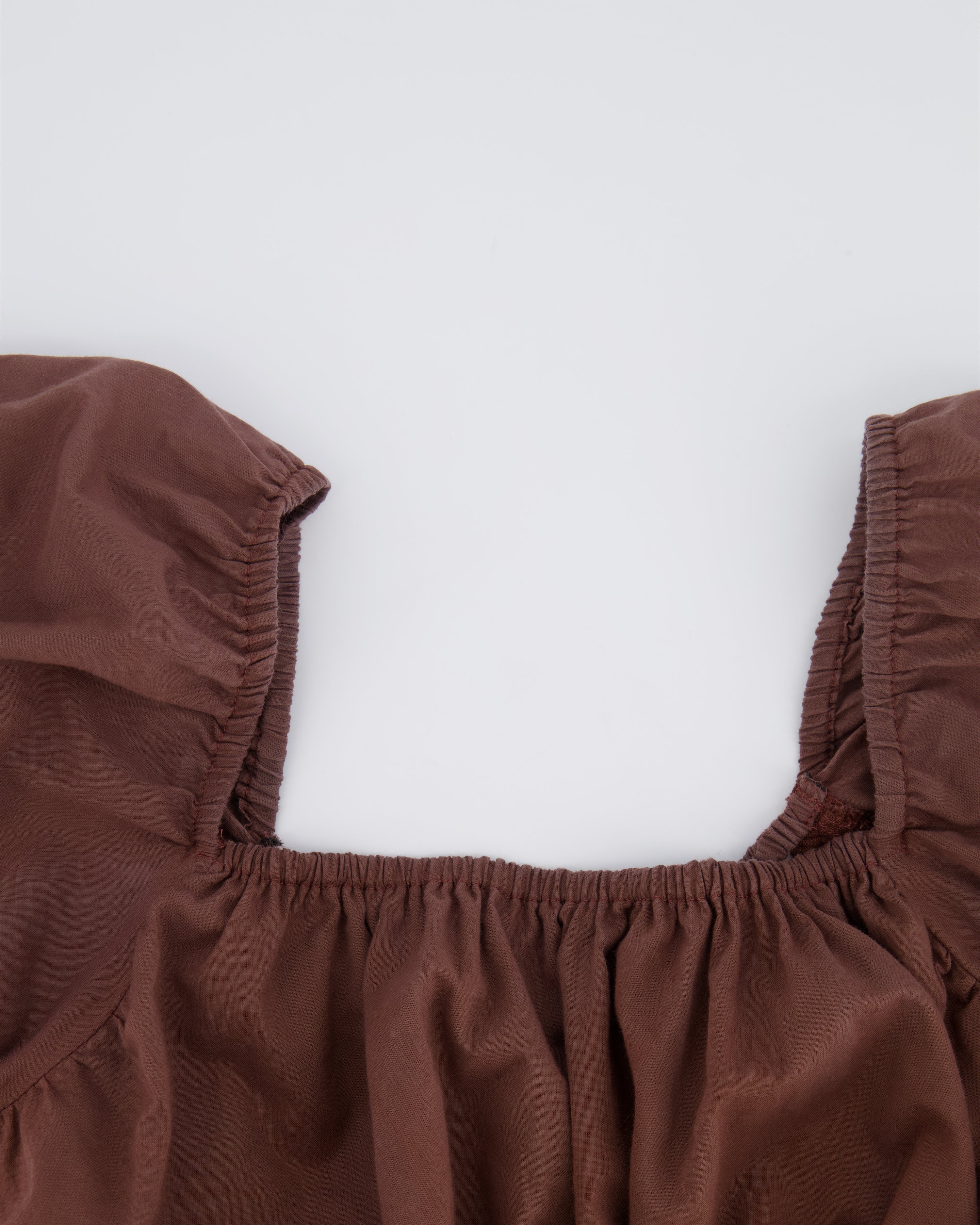 Faithfull The Brand Brown Crop Top and Skirt Set Size S (UK 8) - Image 9