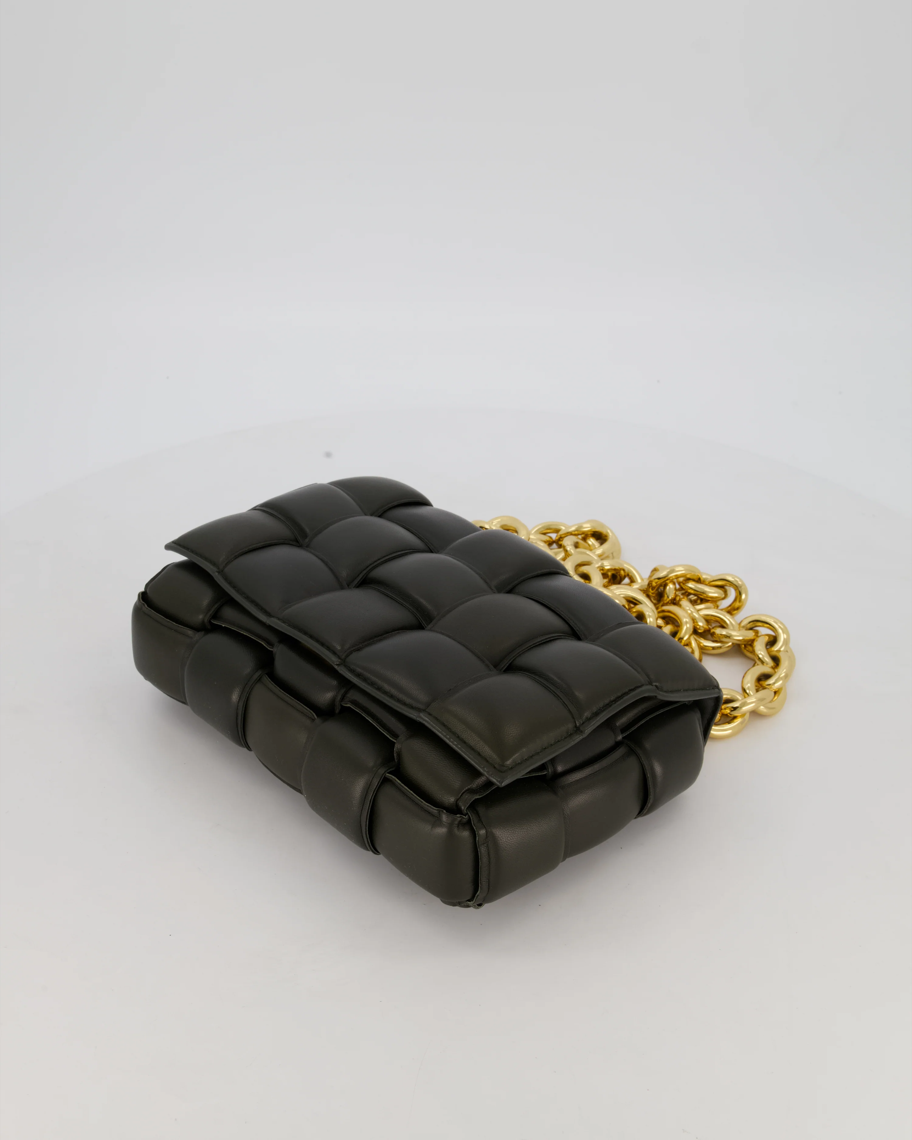 *FIRE PRICE* Bottega Veneta Khaki Green Chain Cassette Bag in Intrecciato Nappa Leather with Gold Hardware RRP £3,760 - Image 18