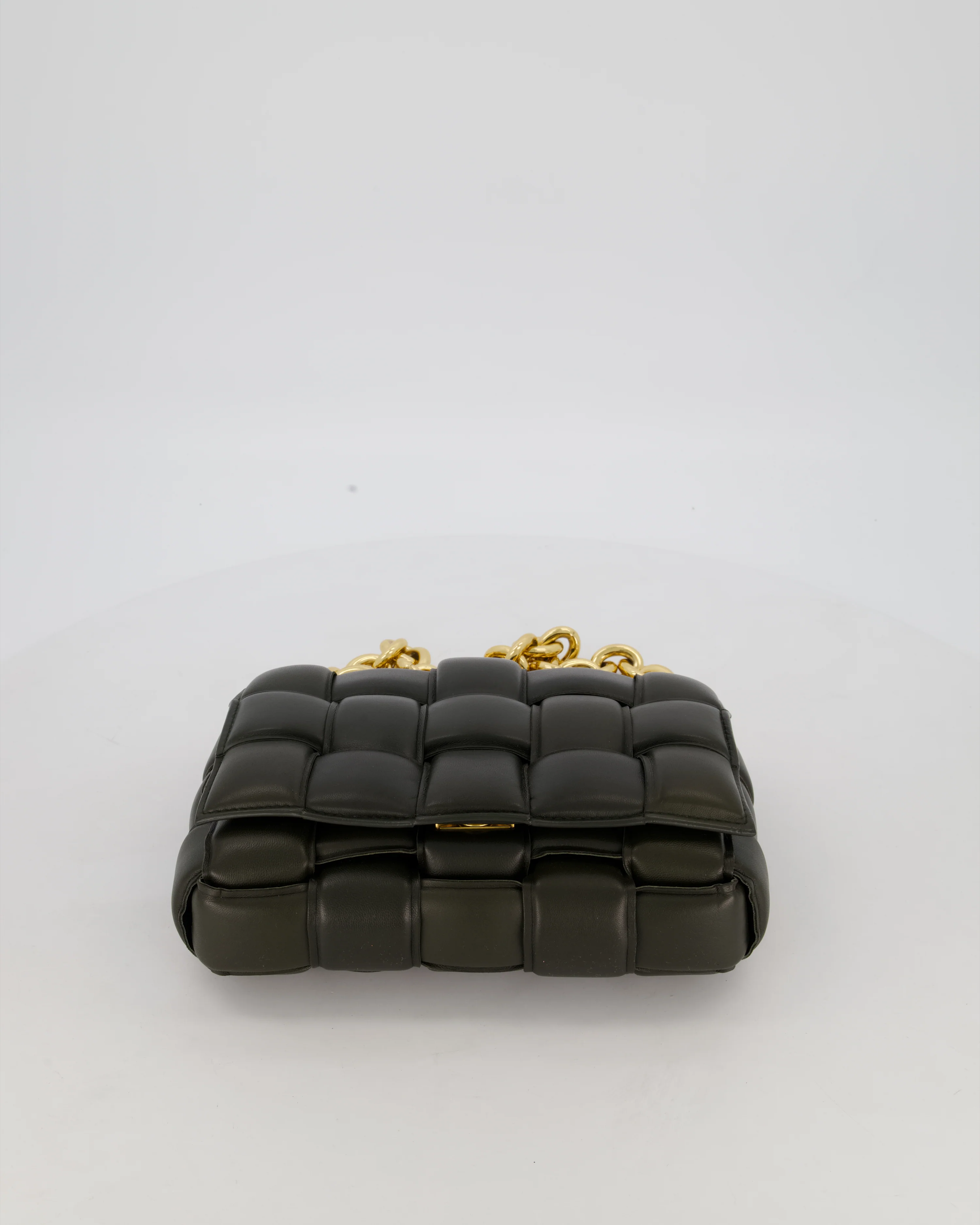 *FIRE PRICE* Bottega Veneta Khaki Green Chain Cassette Bag in Intrecciato Nappa Leather with Gold Hardware RRP £3,760 - Image 19