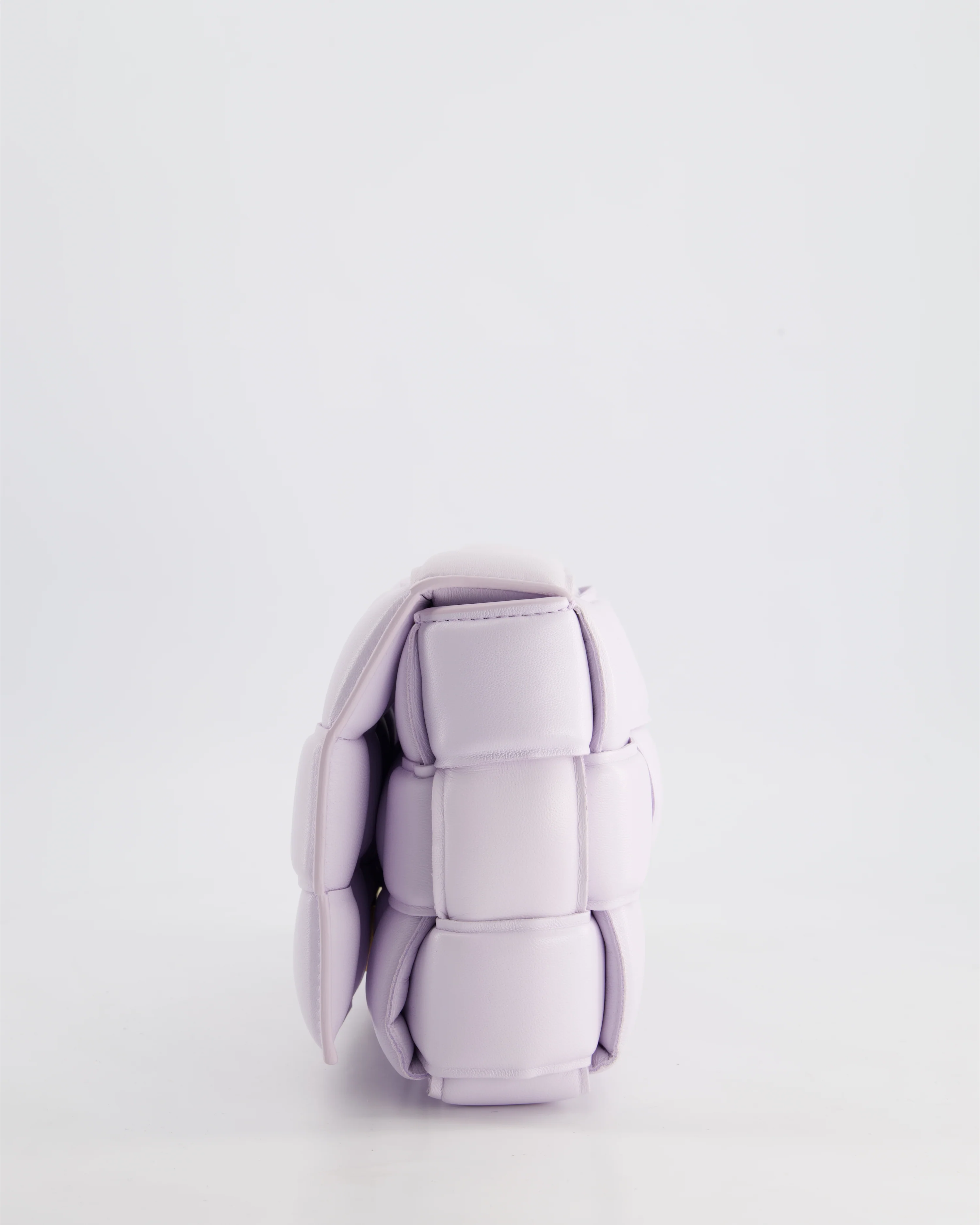 *HOT & FIRE PRICE* Bottega Veneta Pale Lilac Padded Cassette Bag with Gold Hardware RRP £2,780 - Image 12