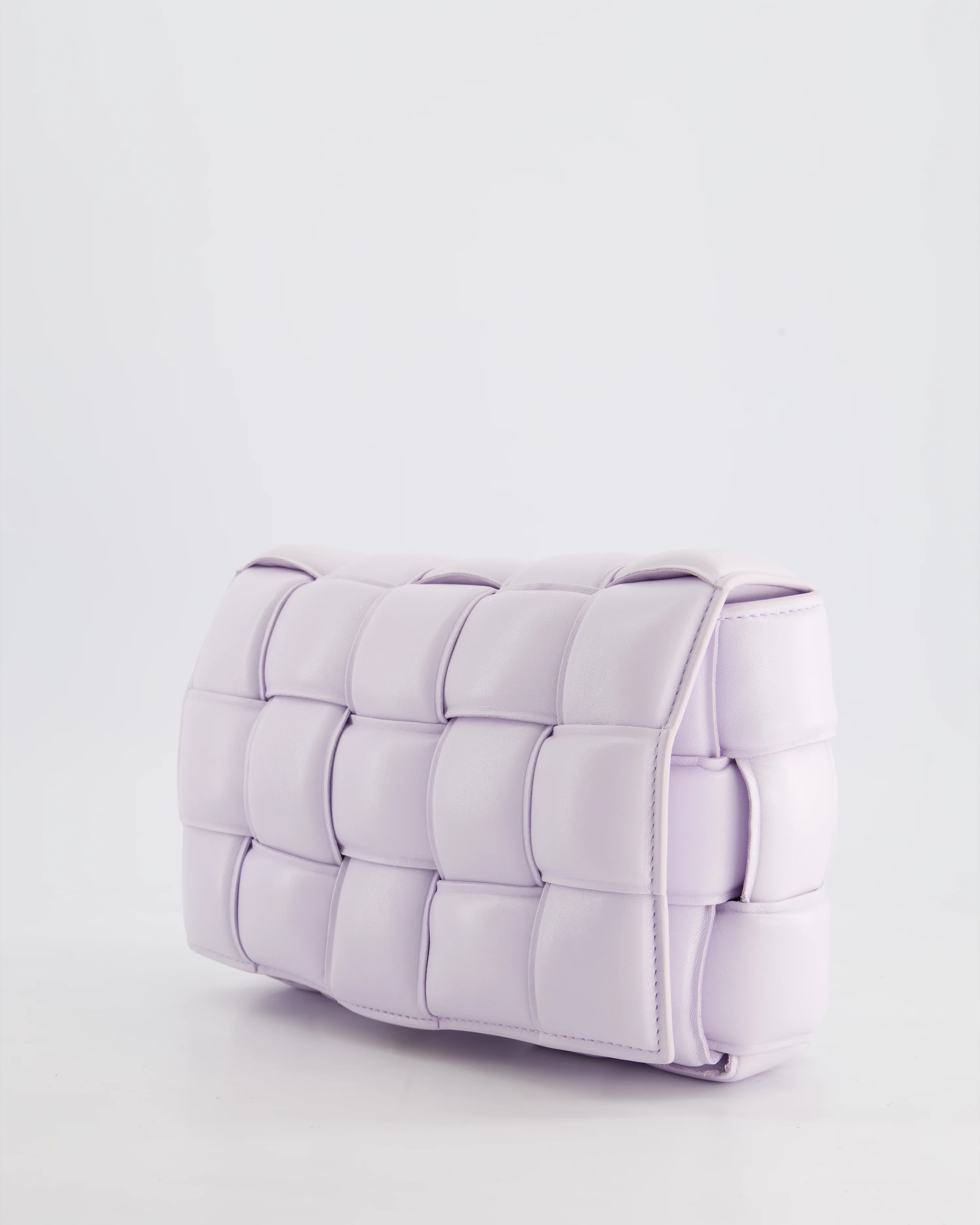 *HOT & FIRE PRICE* Bottega Veneta Pale Lilac Padded Cassette Bag with Gold Hardware RRP £2,780 - Image 13