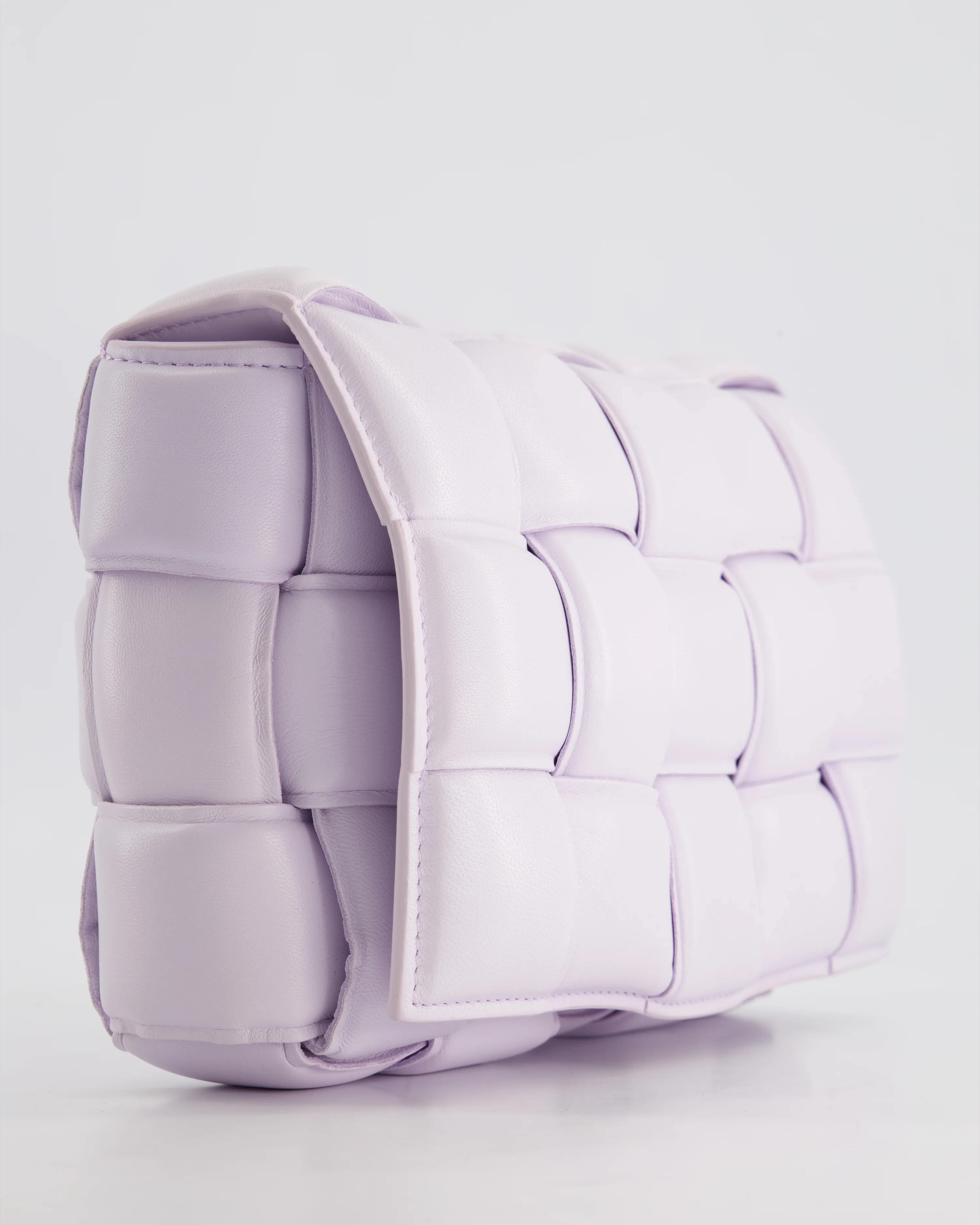 *HOT & FIRE PRICE* Bottega Veneta Pale Lilac Padded Cassette Bag with Gold Hardware RRP £2,780 - Image 14
