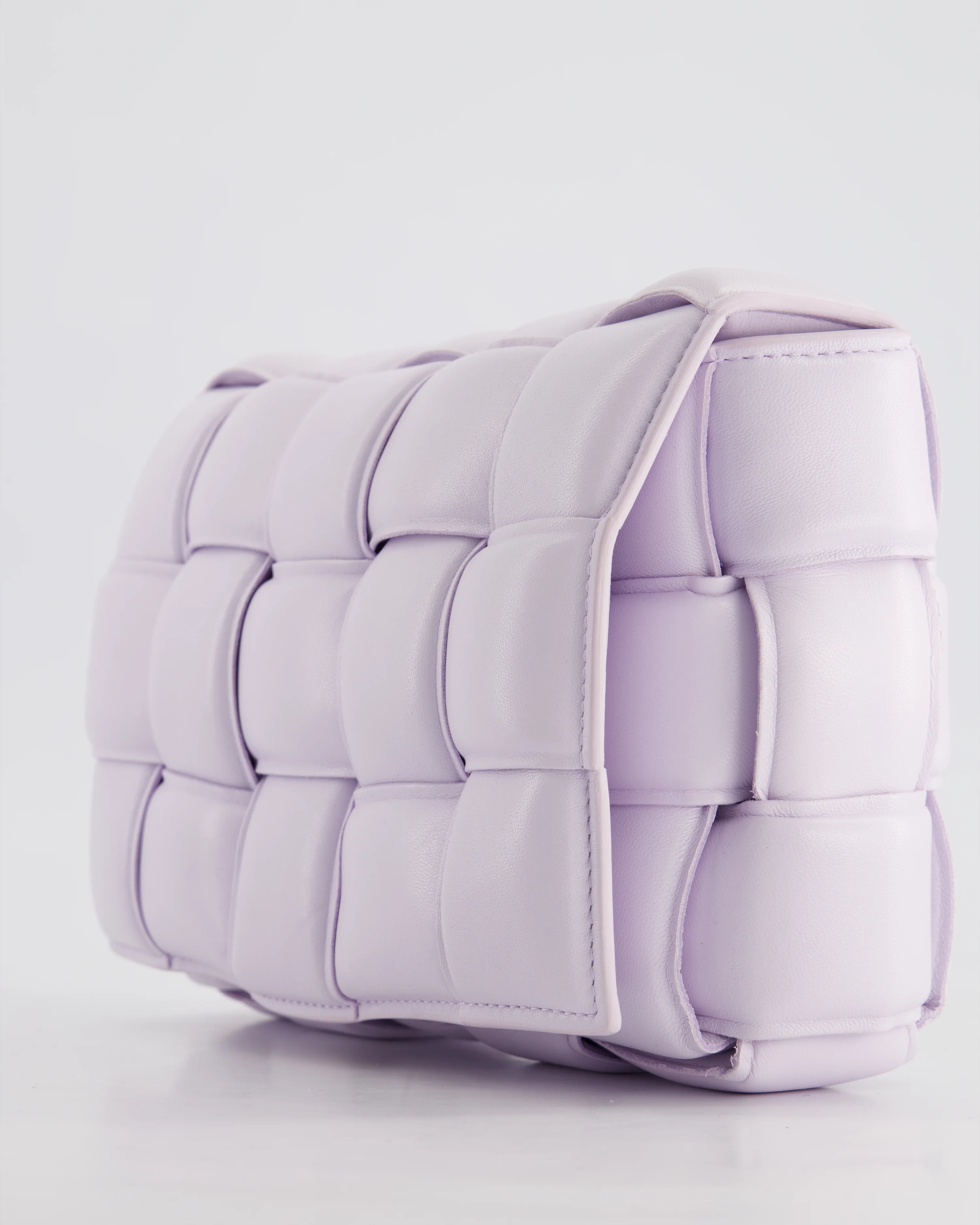 *HOT & FIRE PRICE* Bottega Veneta Pale Lilac Padded Cassette Bag with Gold Hardware RRP £2,780 - Image 15